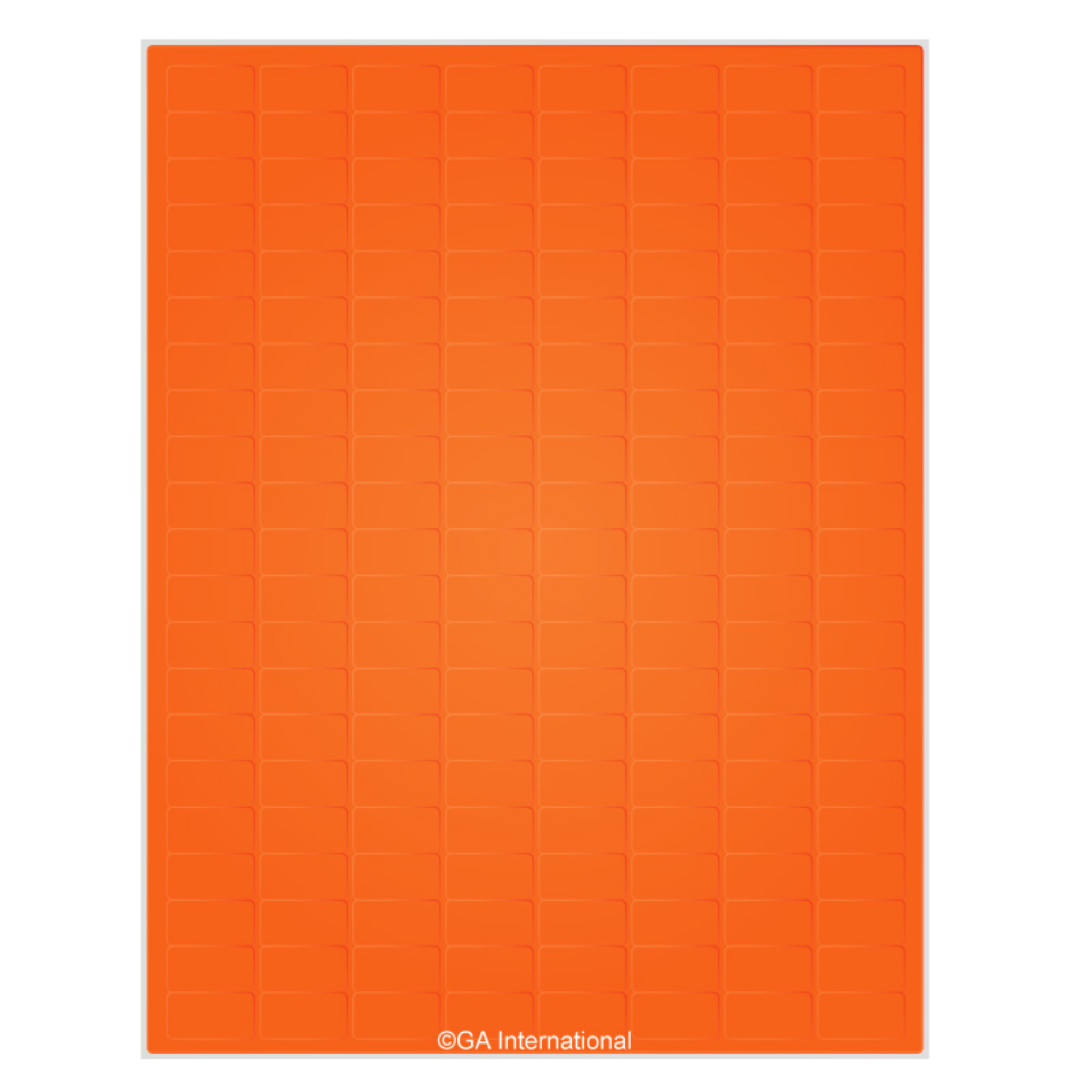 LabTAG 0.94″ x 0.5″ InkJet Laser Paper Labels (US Letter Sheet Size) LIP-12OR