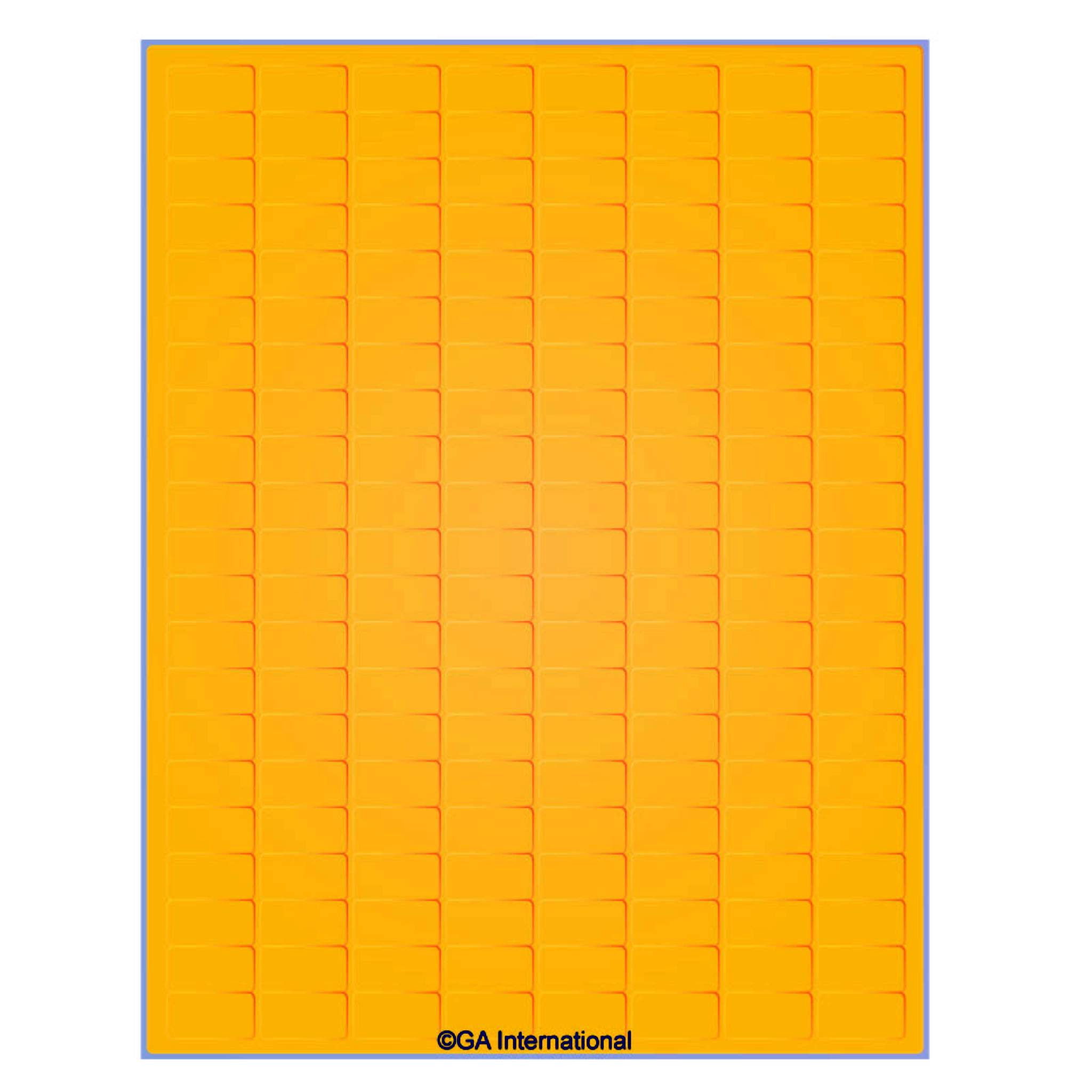 LabTAG 0.94″ x 0.5″ InkJet Laser Paper Labels (US Letter Sheet Size) LIP-12YE