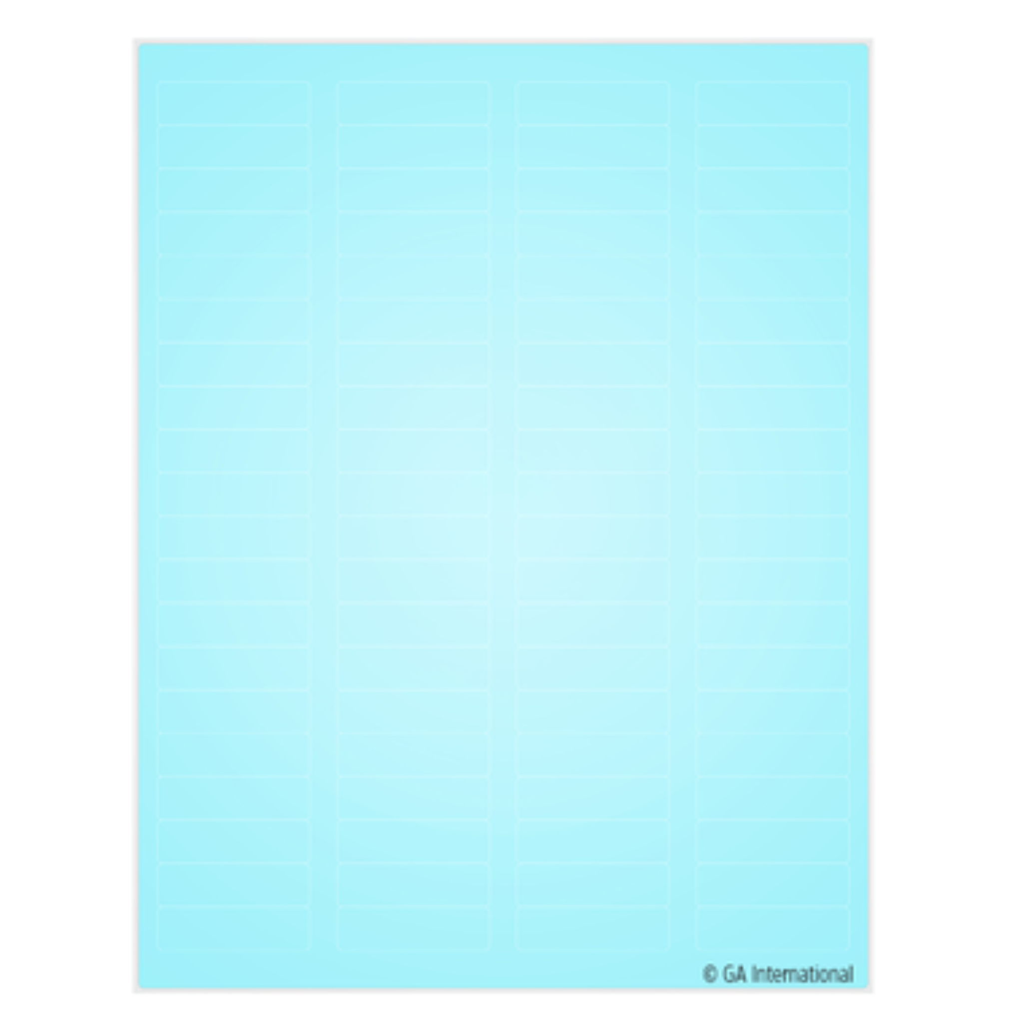 LabTAG 1.75″ x 0.5″ InkJet Laser Paper Labels (US Letter Sheet Size) LIP-13LBL