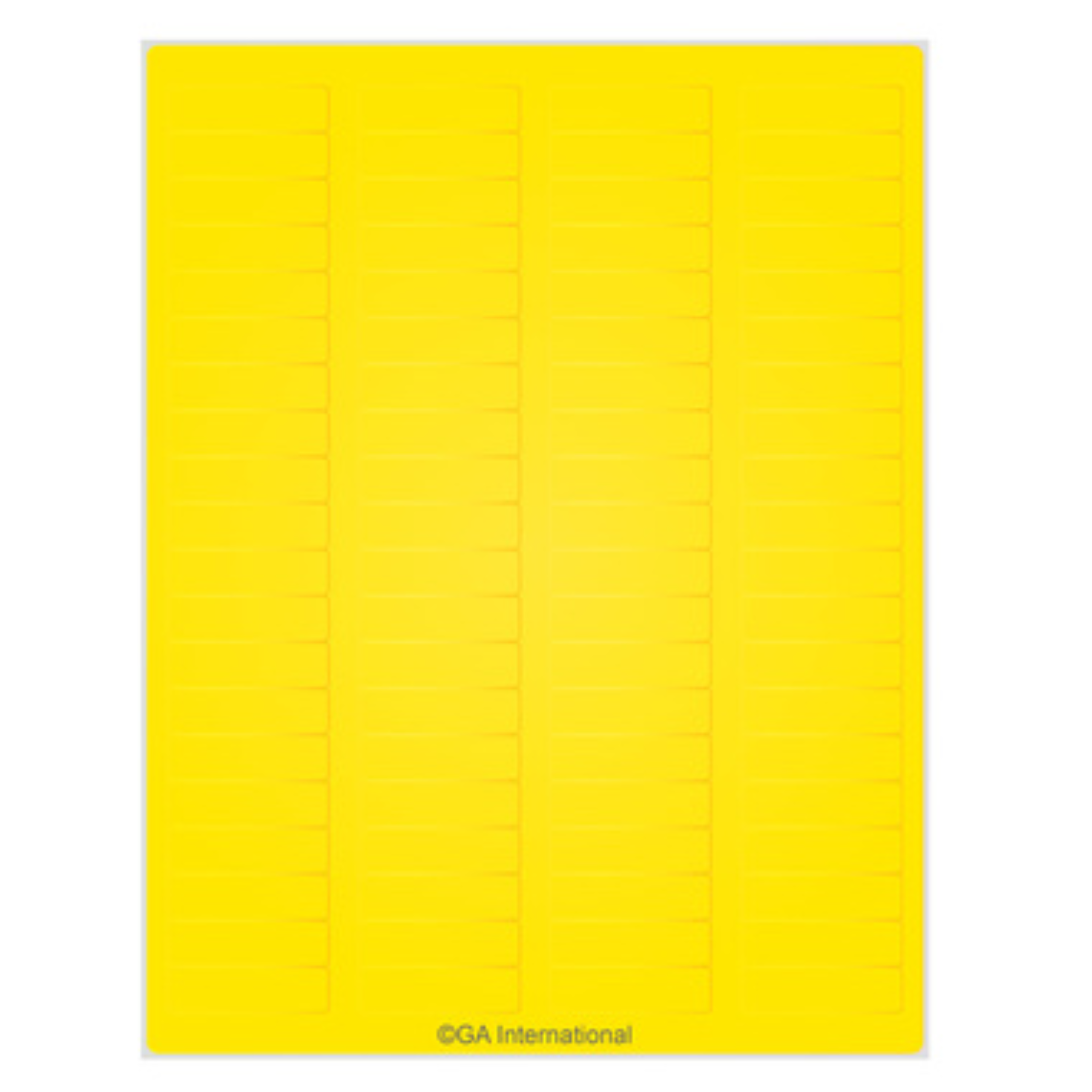 LabTAG 1.75″ x 0.5″ InkJet Laser Paper Labels (US Letter Sheet Size) LIP-13YE