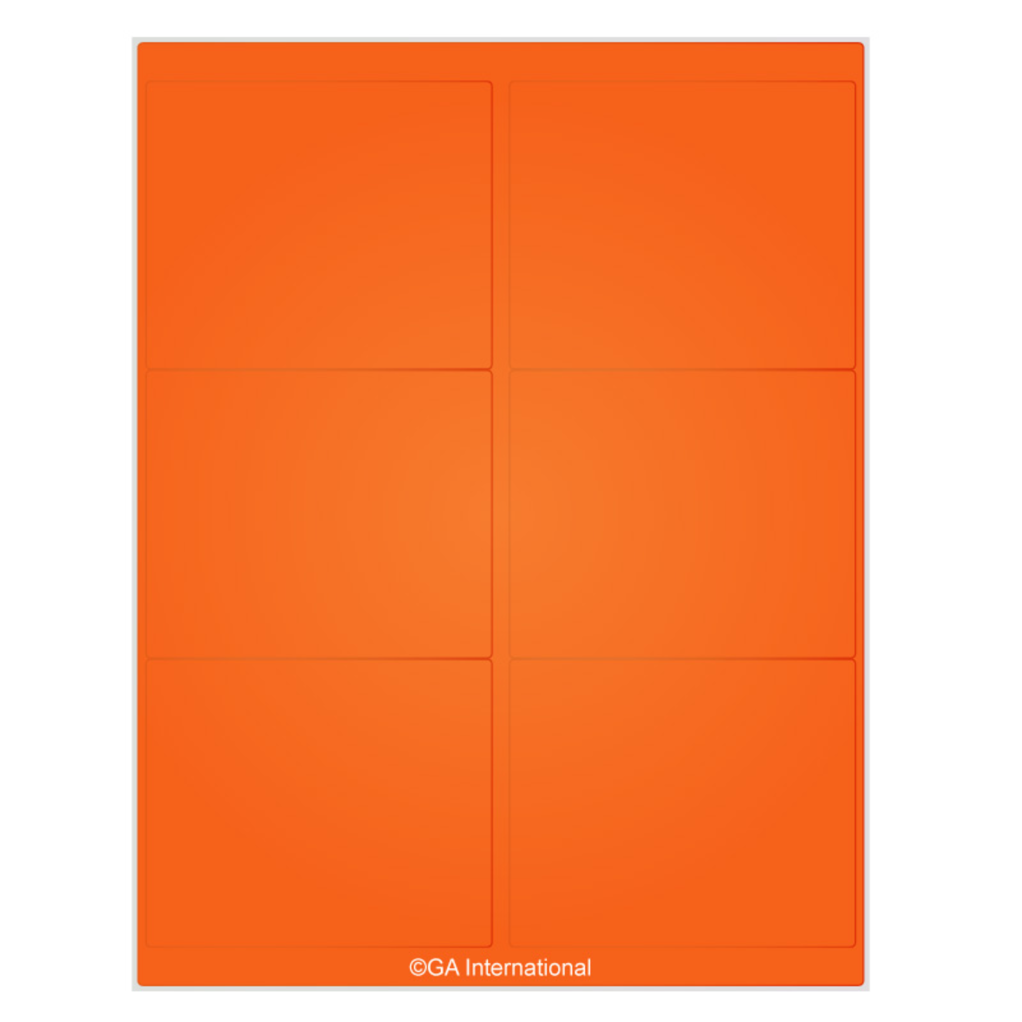LabTAG 4″ x 3.33″ InkJet Laser Paper Labels (US Letter Sheet Size) LIP-15OR