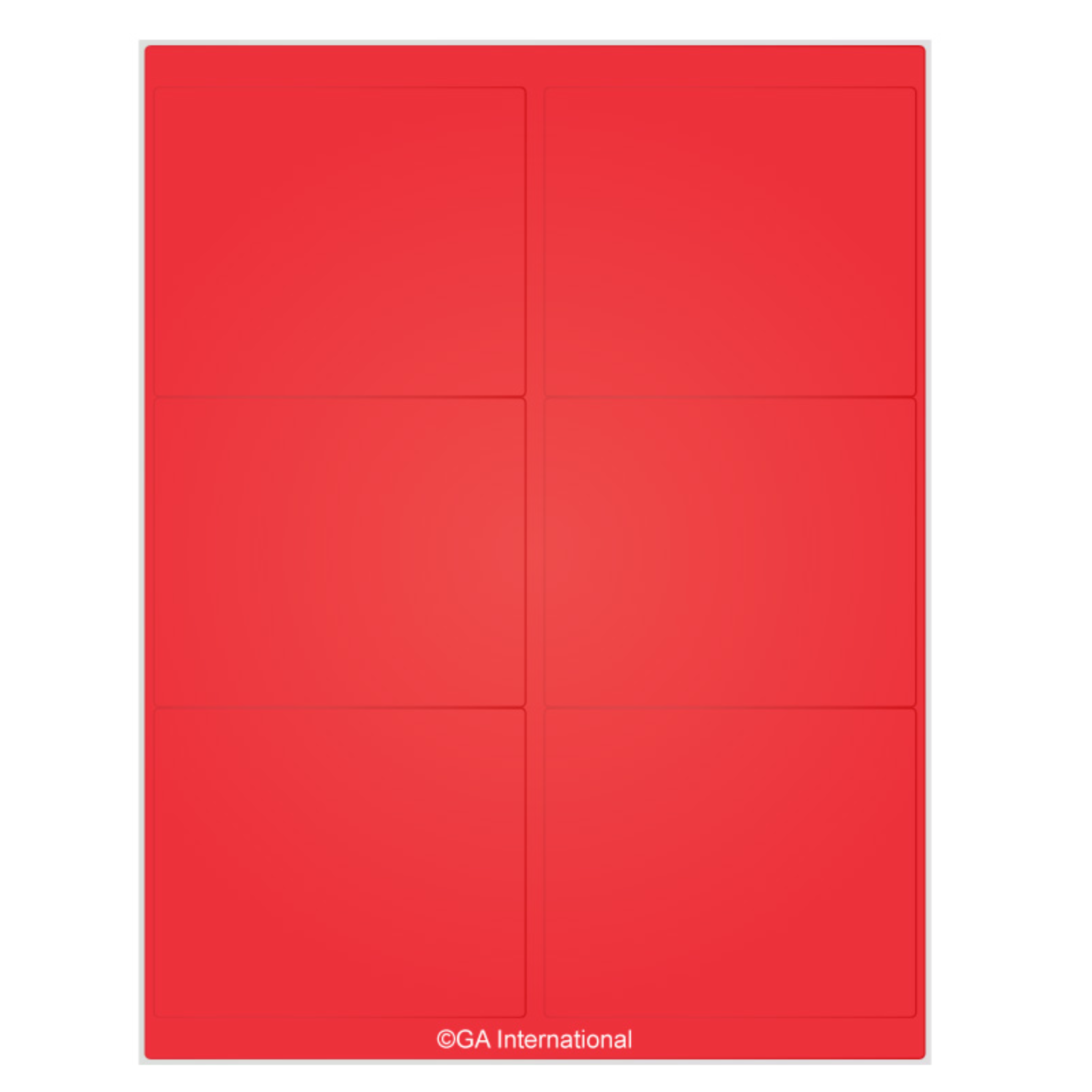 LabTAG 4″ x 3.33″ InkJet Laser Paper Labels (US Letter Sheet Size) LIP-15RE