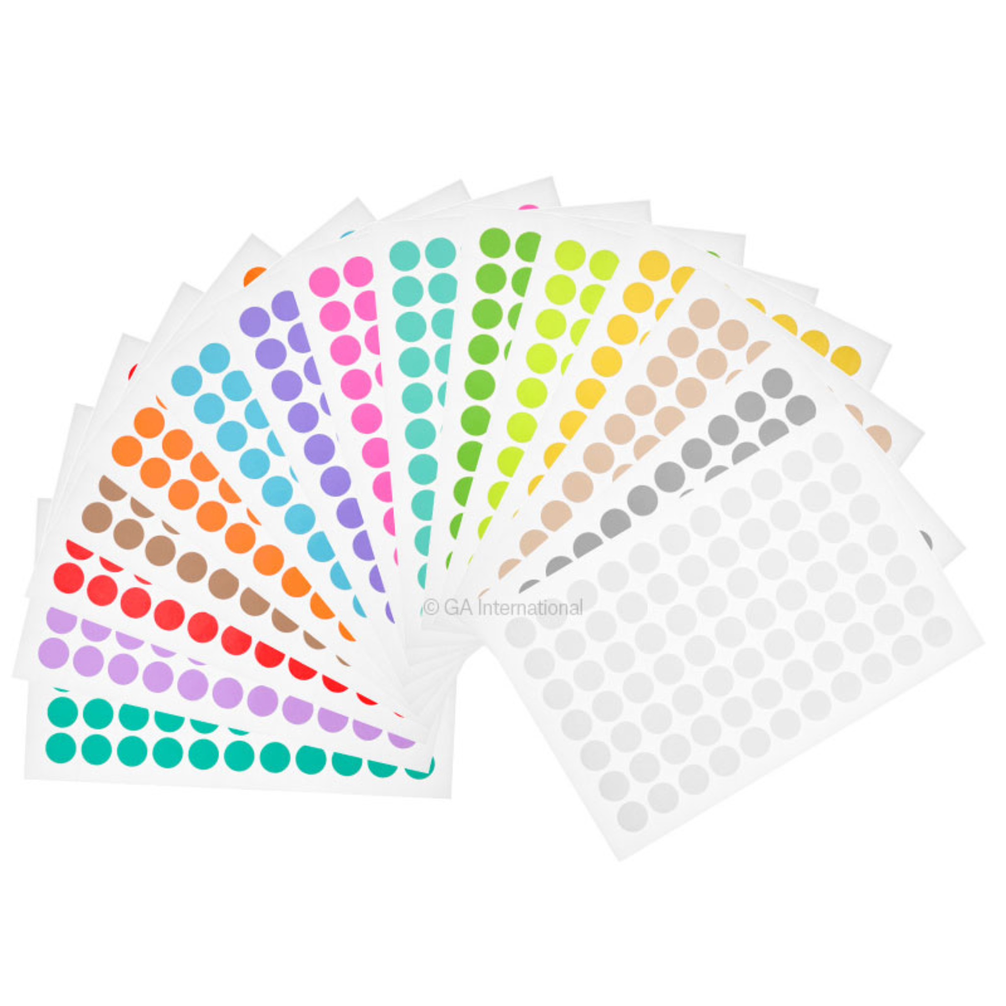 LabTAG 0.44″ Circles Cryogenic Writable Labels (Multi-Colored) LT-11A