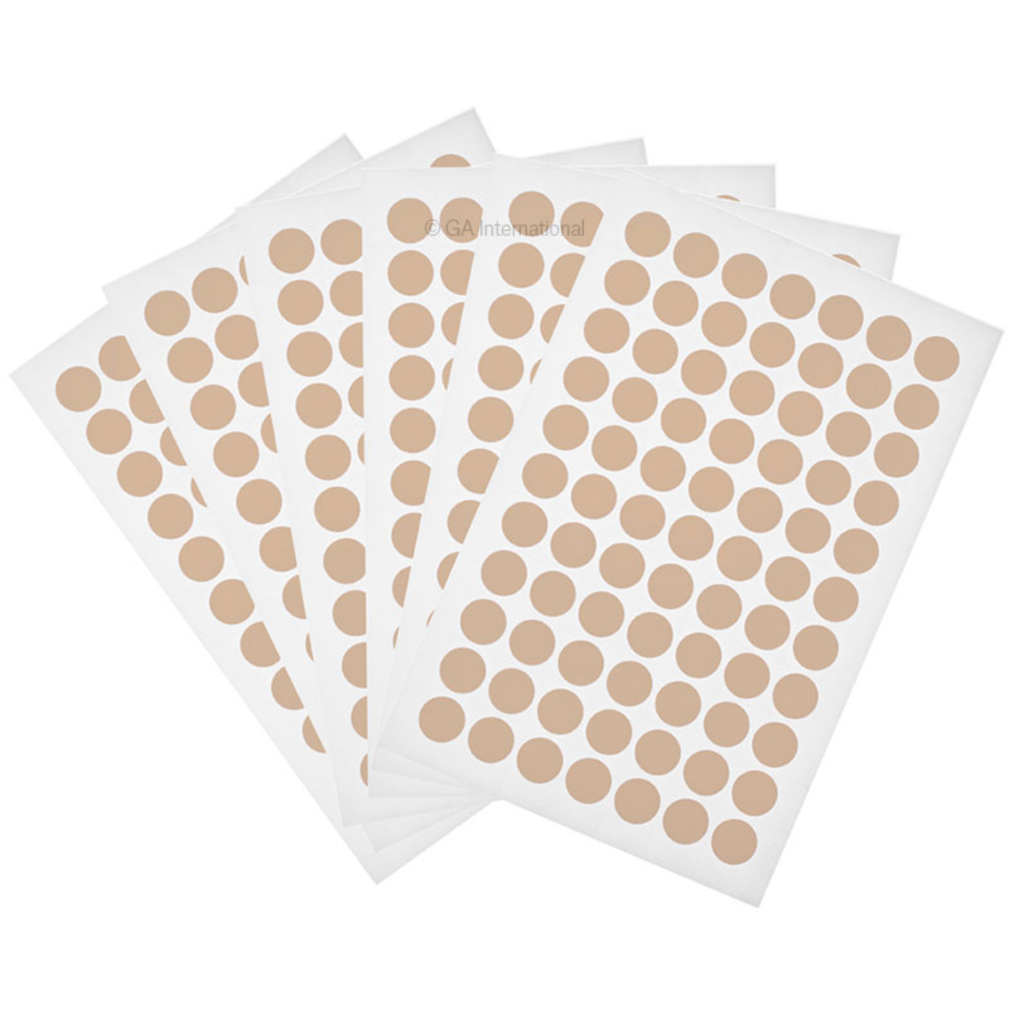 LabTAG 0.44" Circle Cryogenic Writable Labels (Beige) LT-11BE