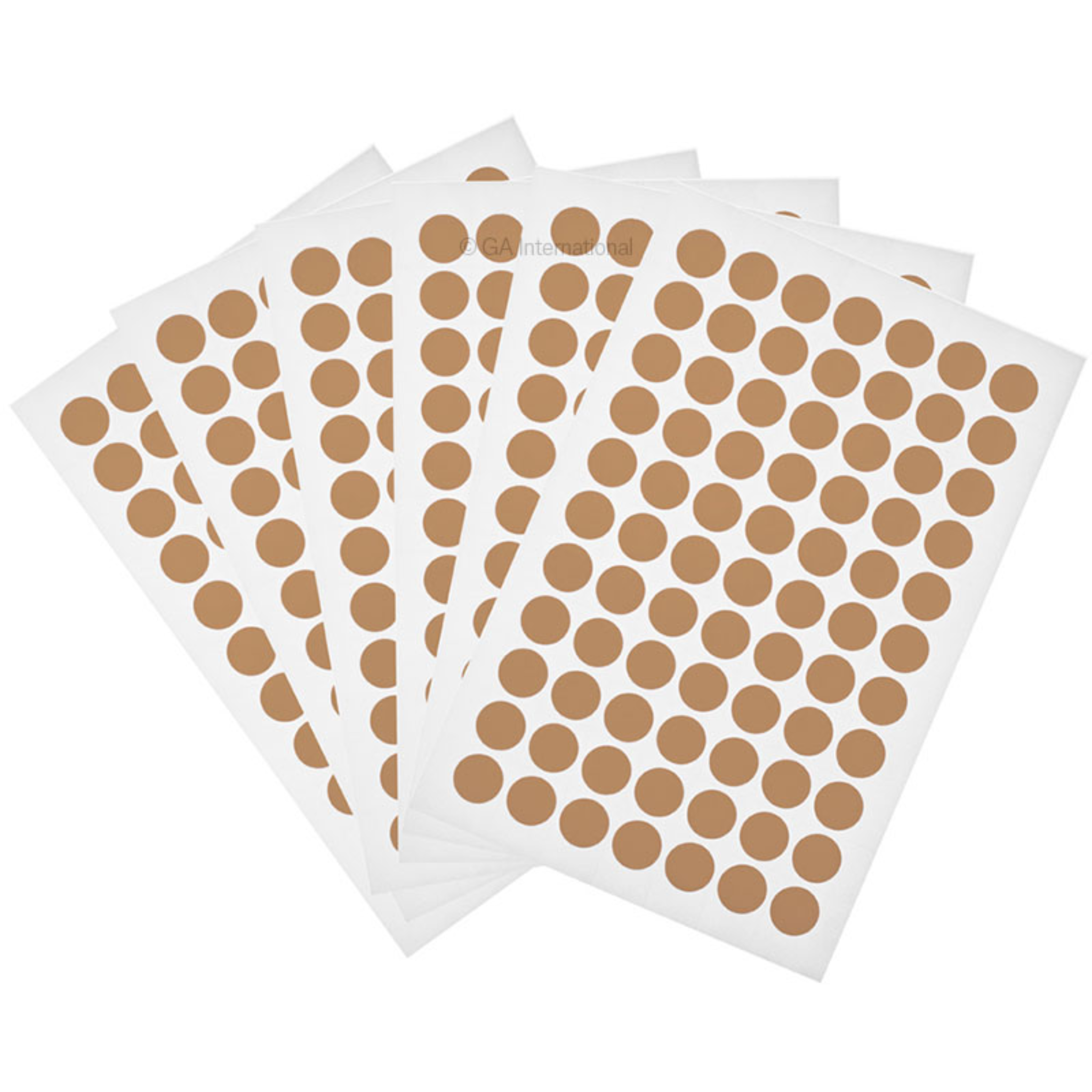 LabTAG 0.44" Circle Cryogenic Writable Labels (Brown) LT-11BR