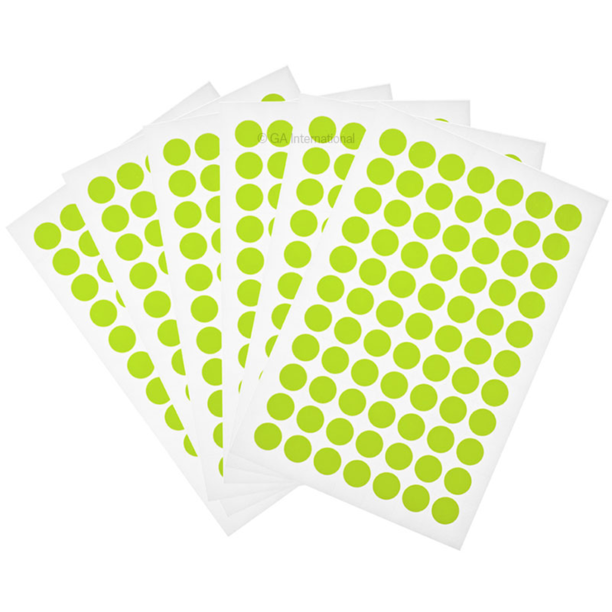 LabTAG 0.44" Circle Cryogenic Writable Labels (Lemon) LT-11LE