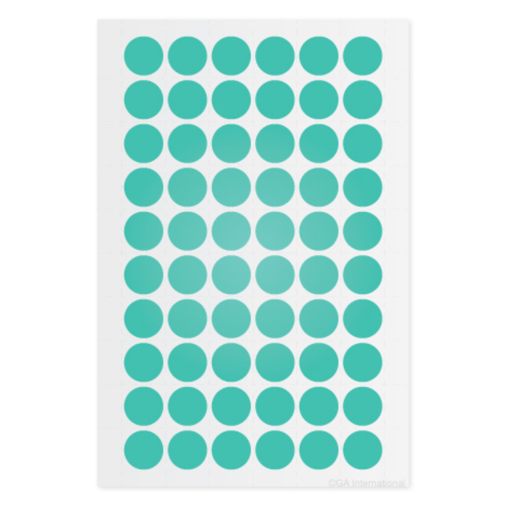 LabTAG 0.5" Circle Cryogenic Writable Labels (Mint) LT-13MT