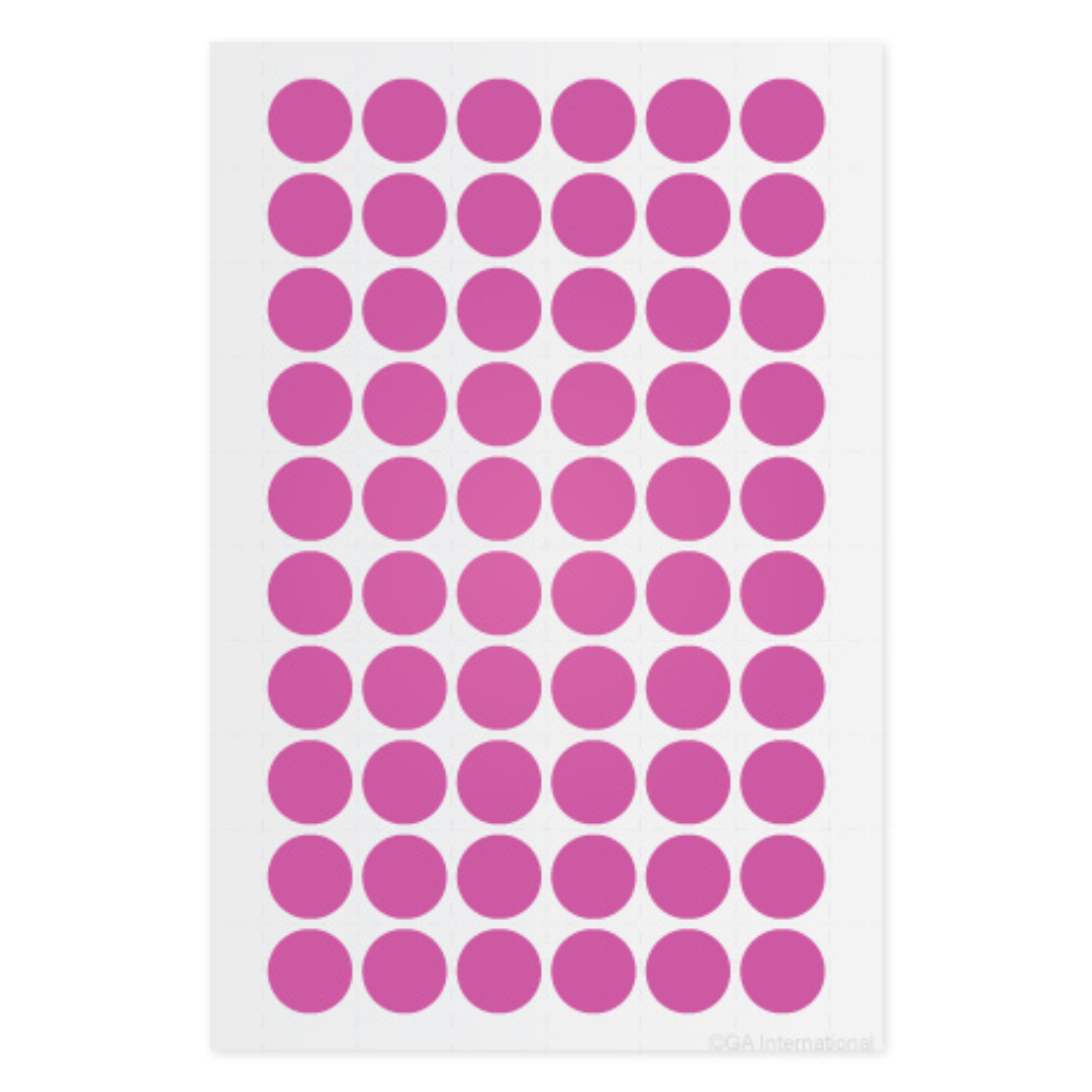 LabTAG 0.5" Circle Cryogenic Writable Labels (Pink) LT-13PI