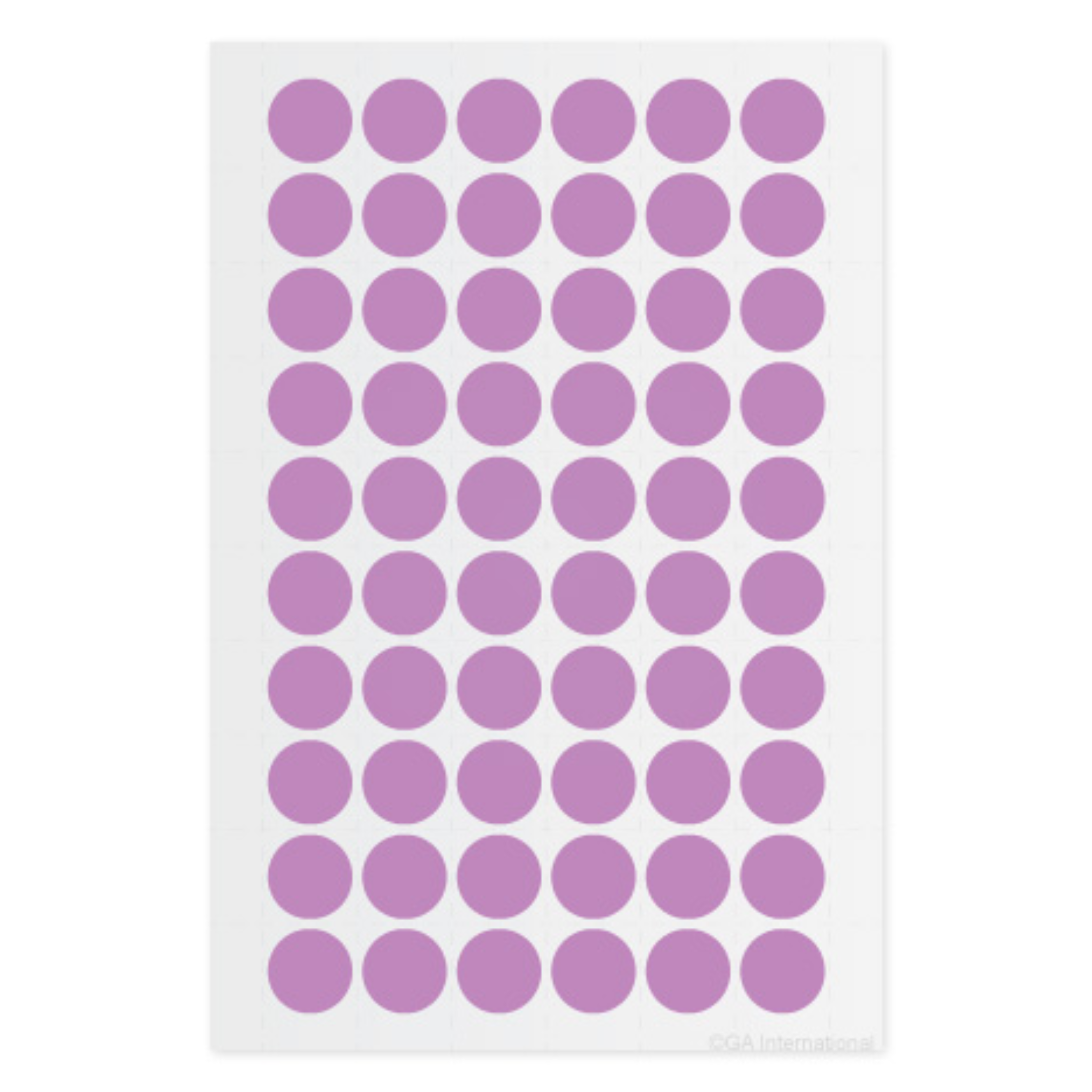 LabTAG 0.5" Circle Cryogenic Writable Labels (Violet) LT-13VI