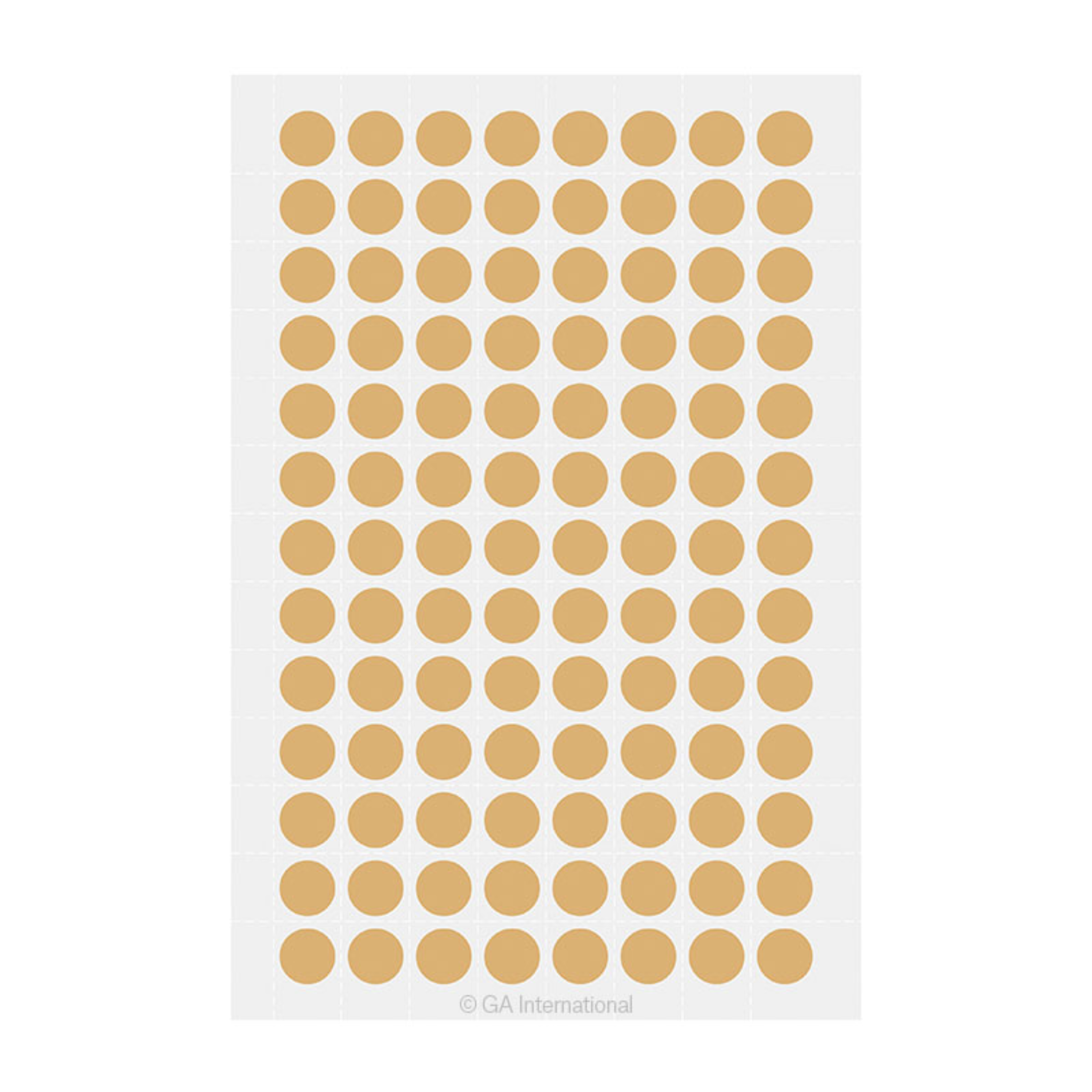 LabTAG 0.354" Circle Cryogenic Writable Labels (Beige) LT-9BE