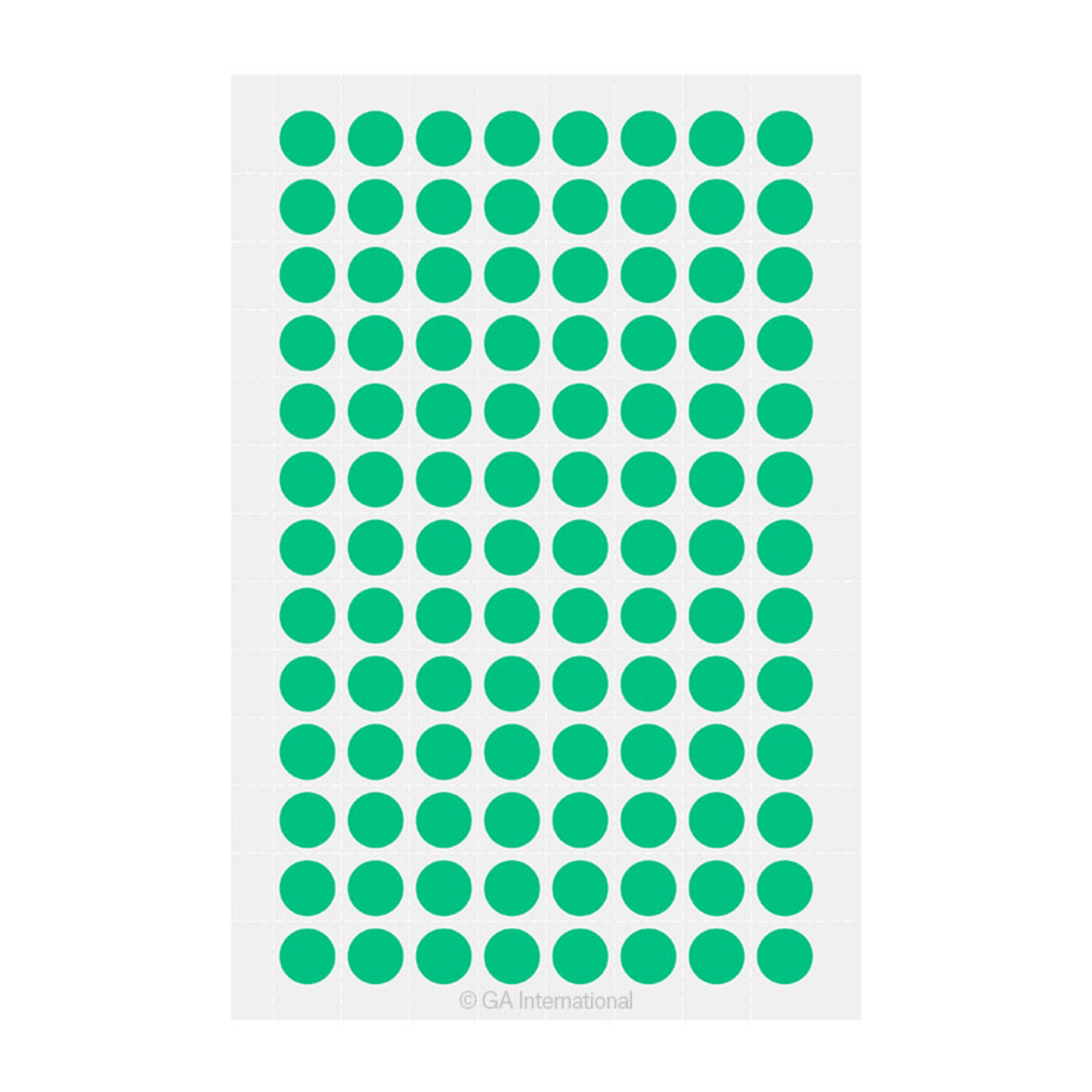 LabTAG 0.354" Circle Cryogenic Writable Labels (Green Seafoam) LT-9GS
