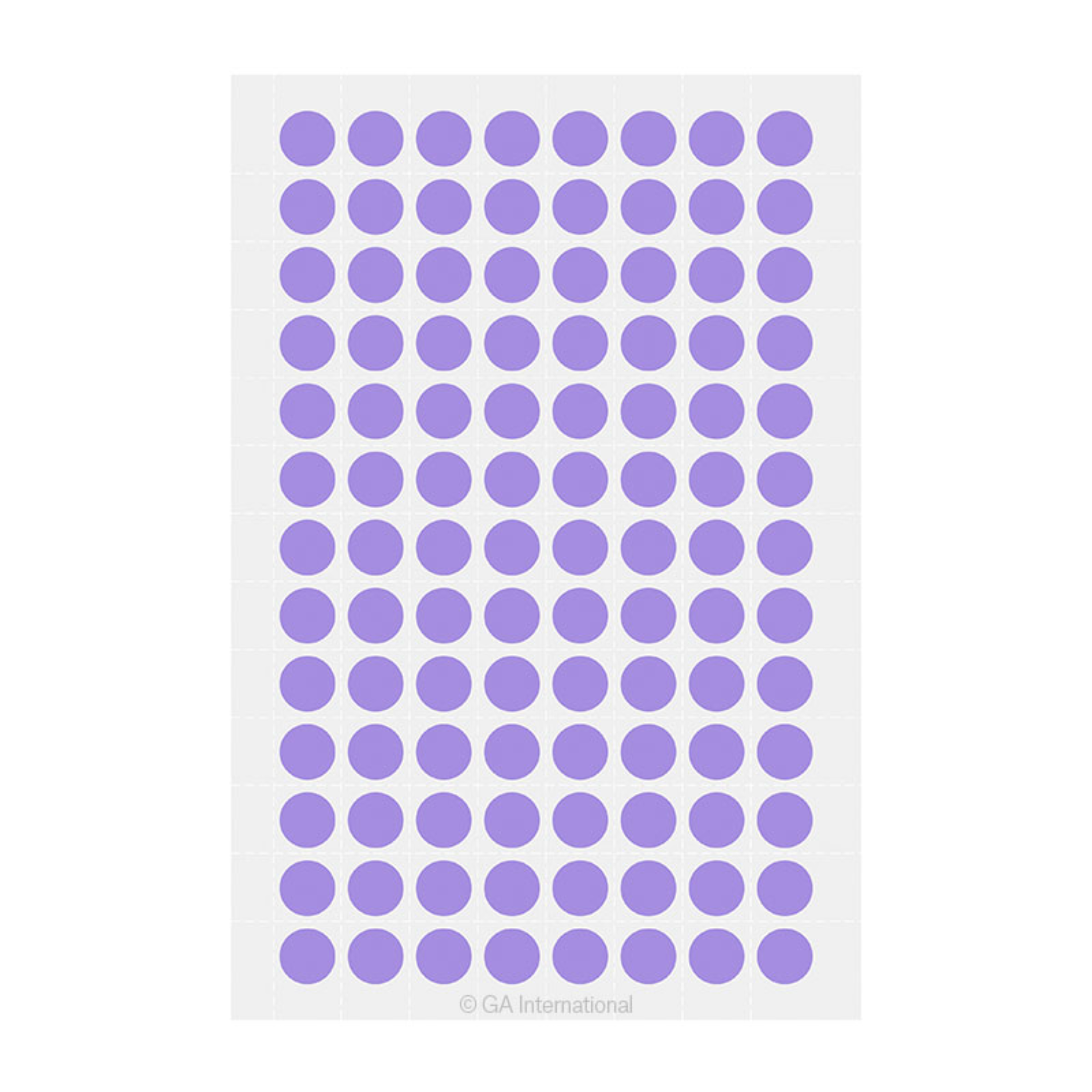LabTAG 0.354" Circle Cryogenic Writable Labels (Lavender) LT-9LA
