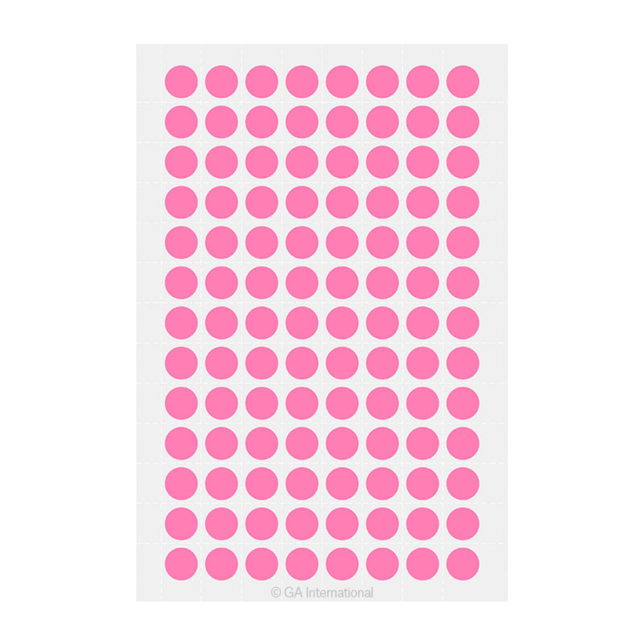 LabTAG 0.354" Circle Cryogenic Writable Labels (Pink) LT-9PI