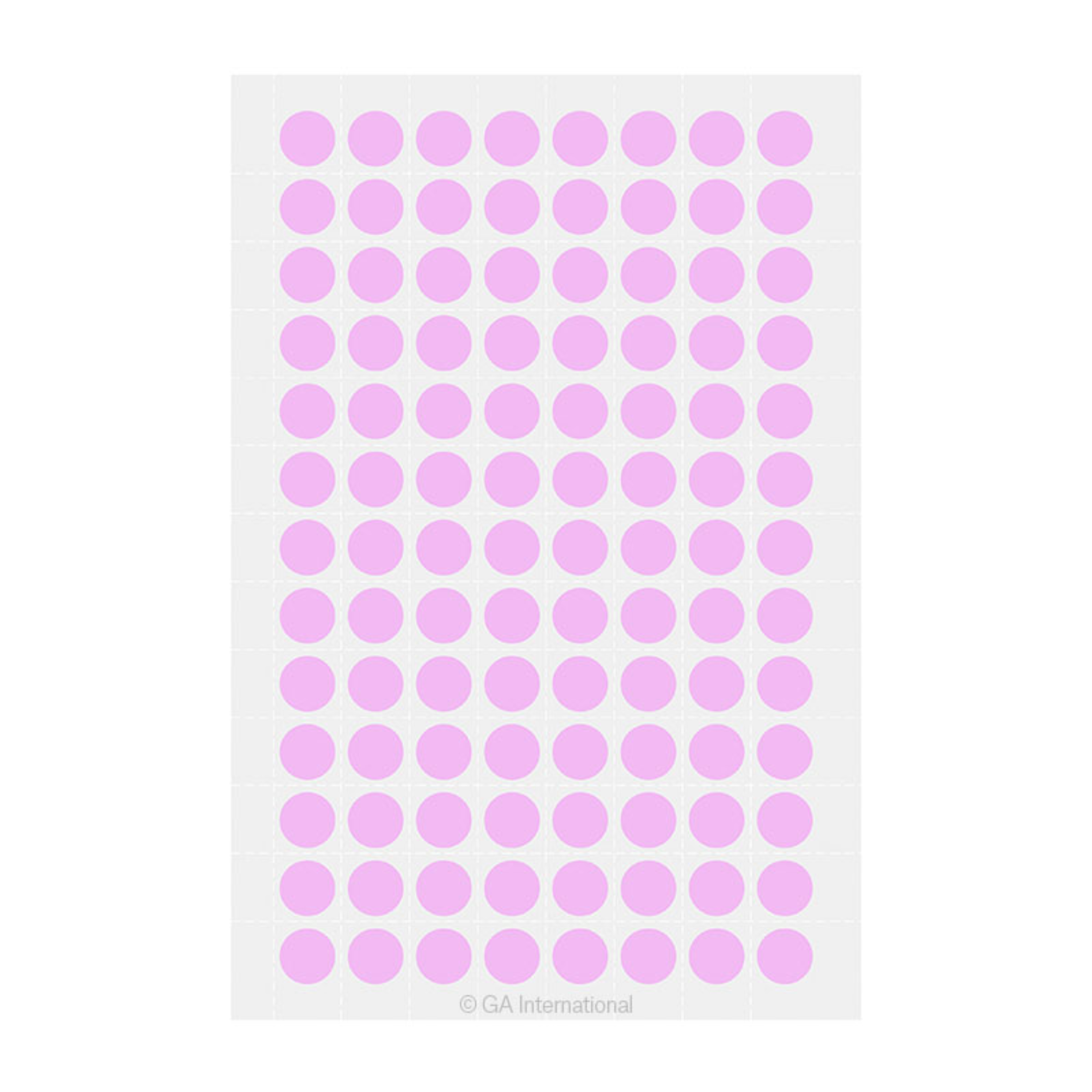 LabTAG 0.354" Circle Cryogenic Writable Labels (Violet) LT-9VI