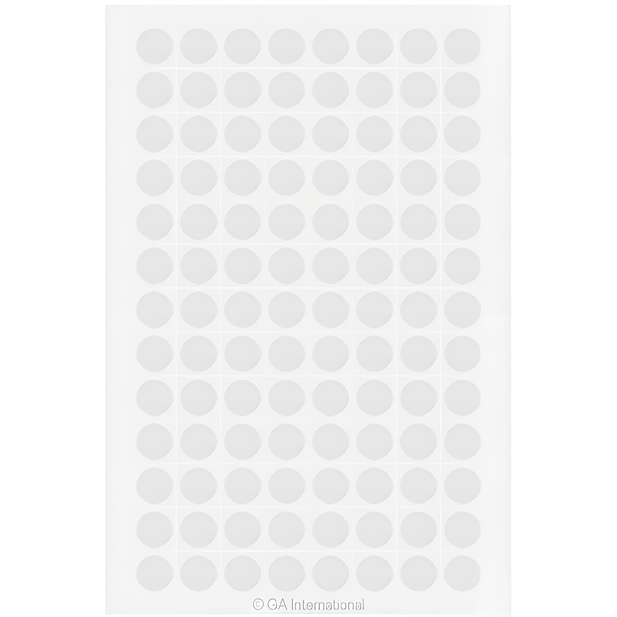 LabTAG 0.354" Circle Cryogenic Labels (White) LT-9WH