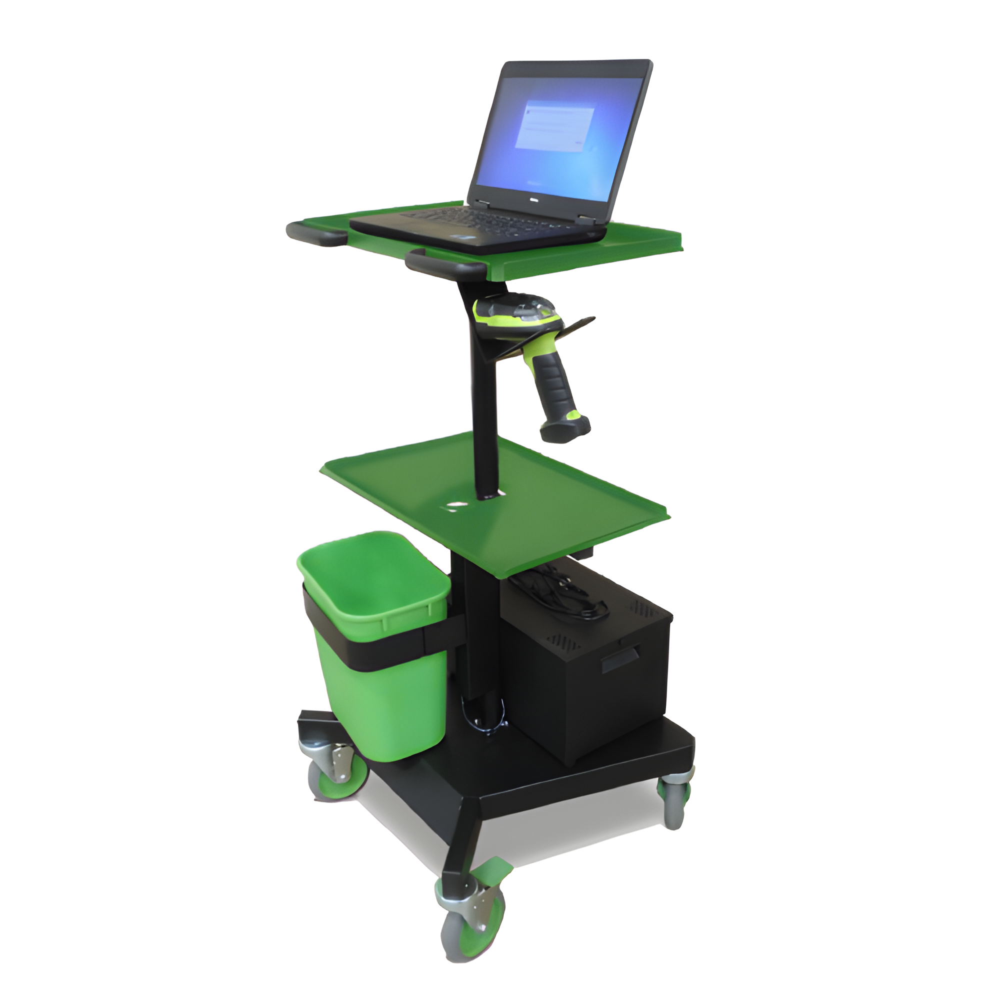 Newcastle LT Series Industrial Powered Laptop Carts LT503