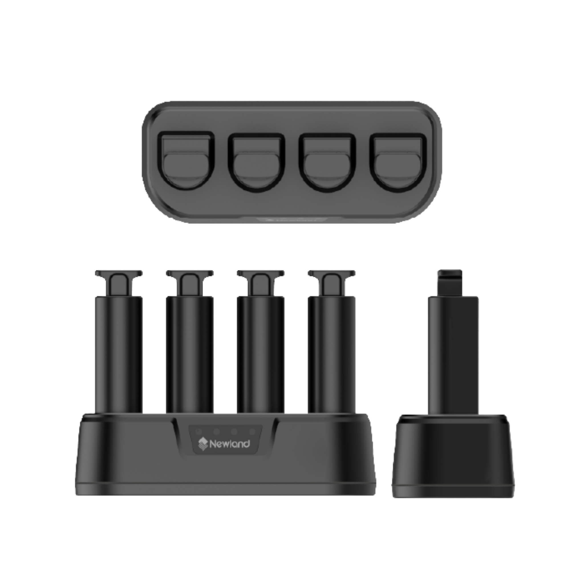 Battery 4-Slot Battery Charger [HR2000-BT, HR3000-BT] NLS-BCD2000-4B