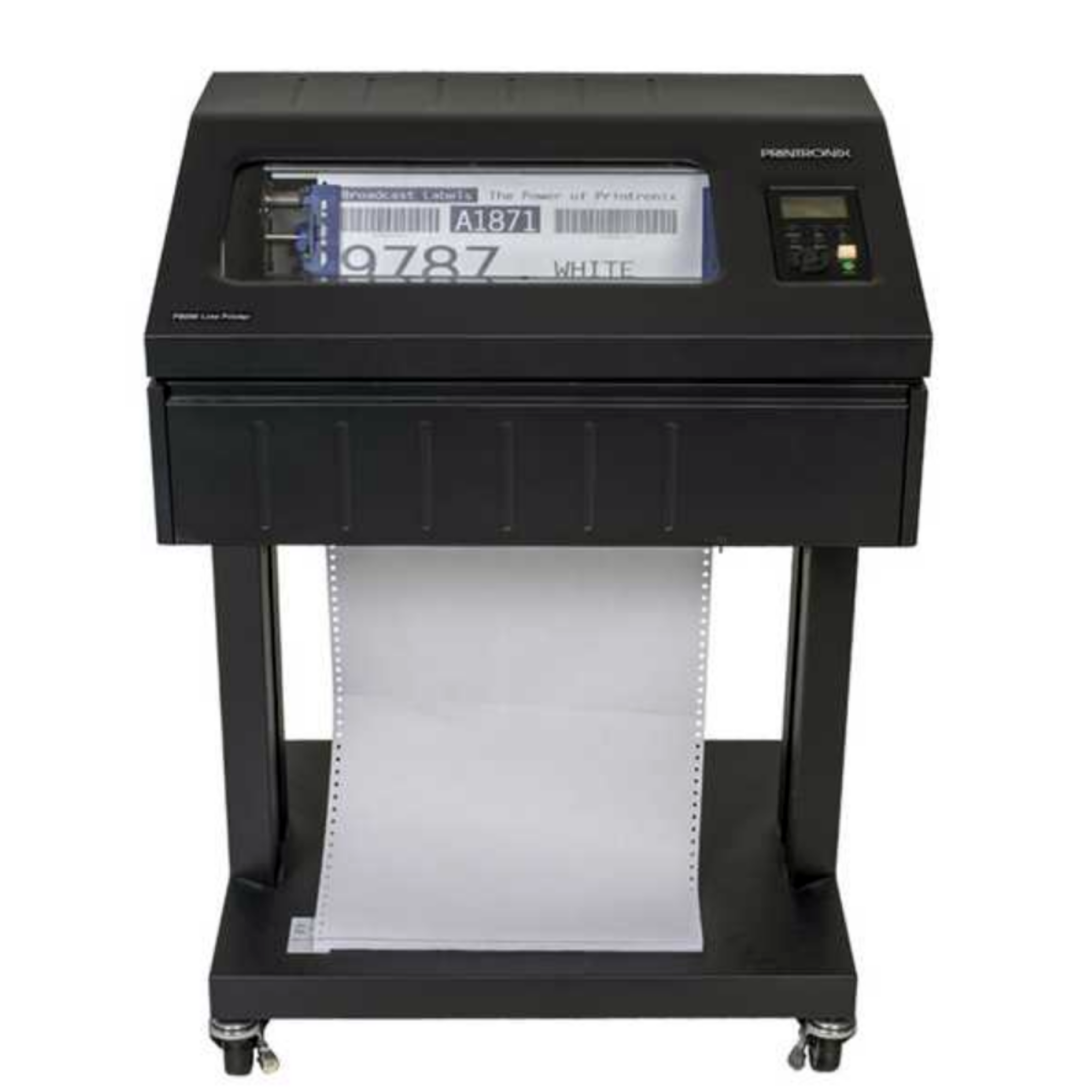 Printronix P8P10 Open Pedestal Line Matrix Impact Printer P8P10-1111-0