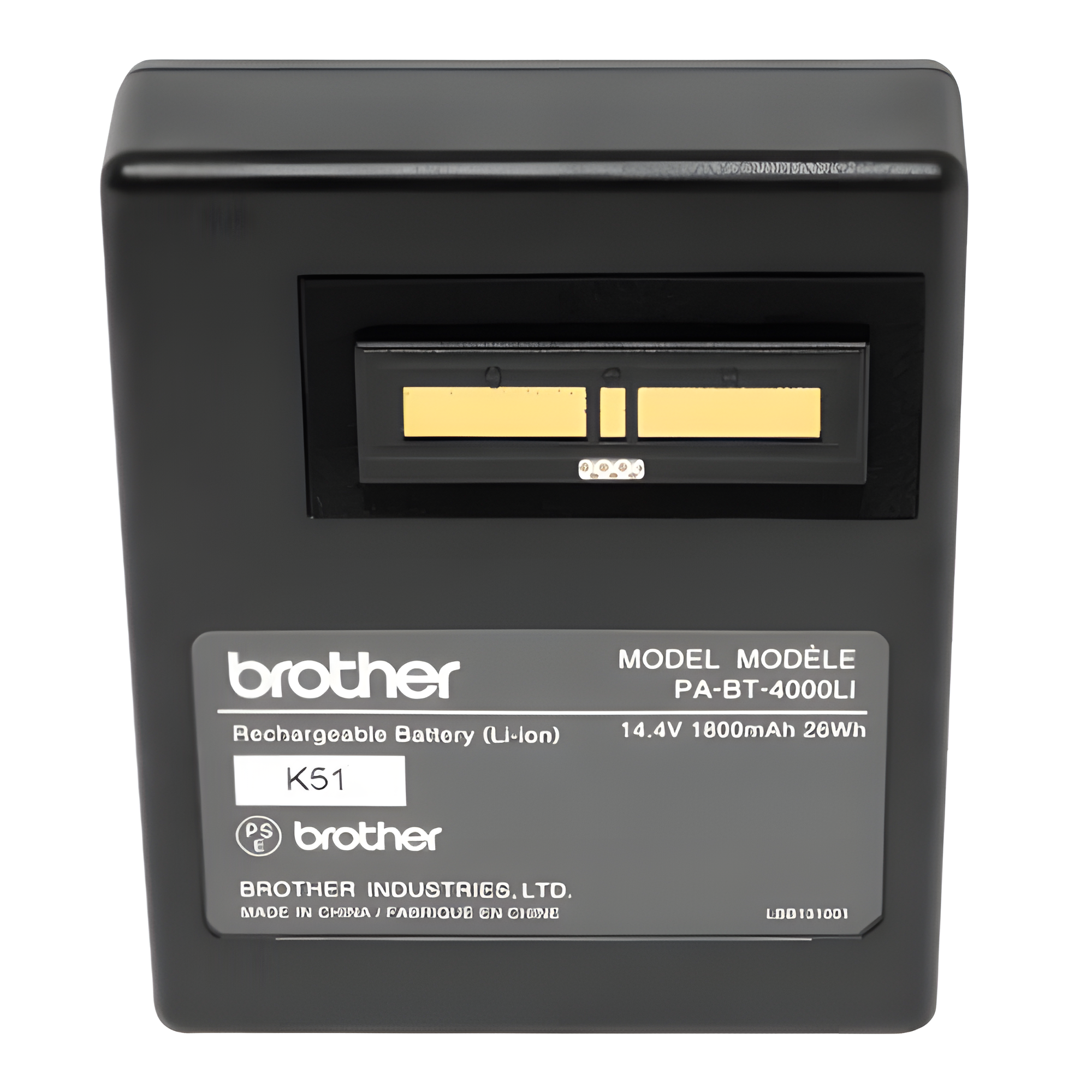 Brother Mobile Lithium-ion Battery [RJ4, P-Touch, TD 2] PA-BT-4000LI