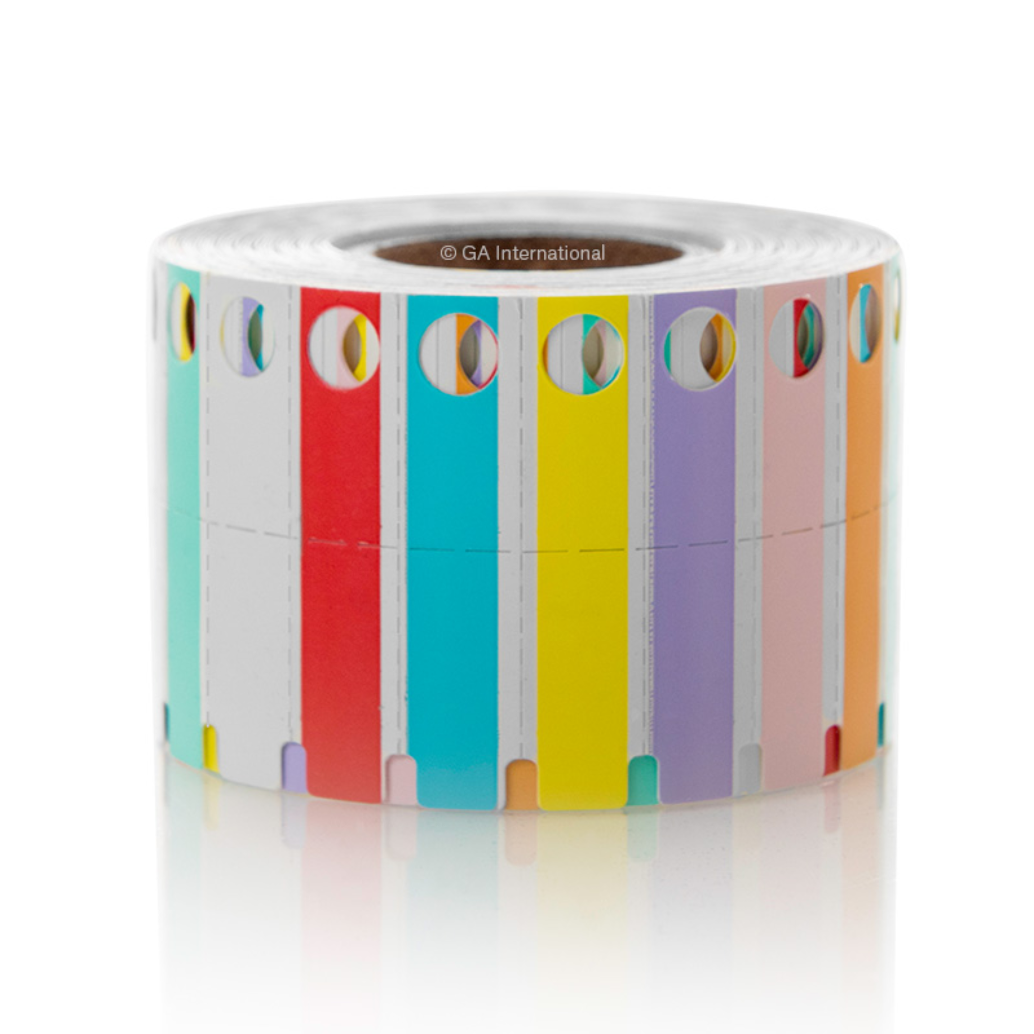 LabTAG 1.53" x 0.36" Non-Adhesive Cryogenic TT Tags (Multi-Color) PID-1C1-0.5MC1