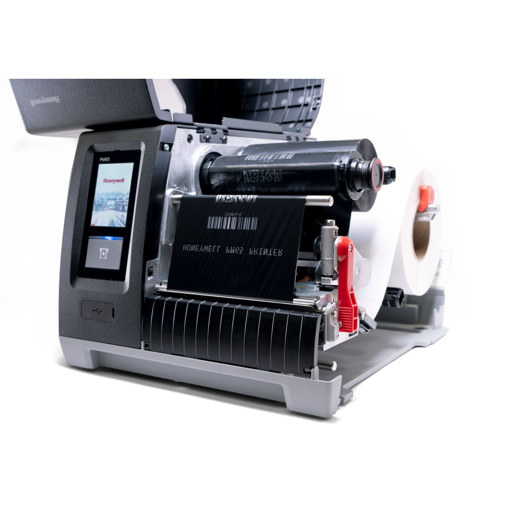 Honeywell PM65 TT Printer [203dpi, Ethernet, WiFi, Touch Display, North America Only] PM65A11000000201