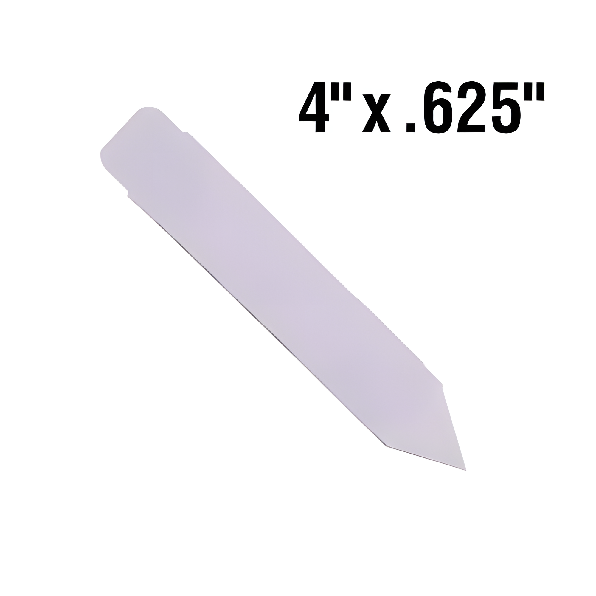 BarcodeFactory 4x0.625 Thermal Lavender Pot Stakes BAR-SS4X06-LA
