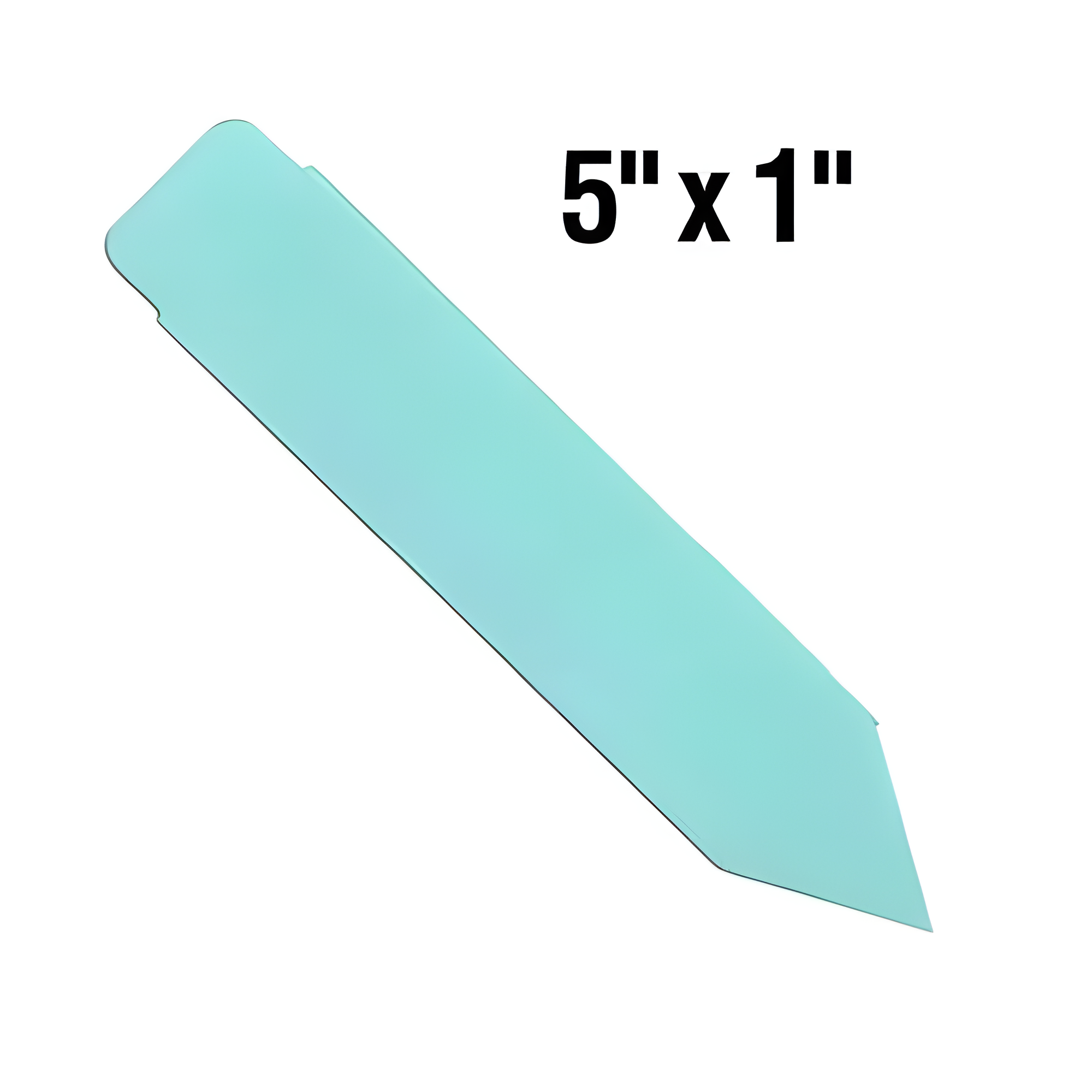 BarcodeFactory 5x1 Thermal Pot Stakes BAR-SS5X1-BL