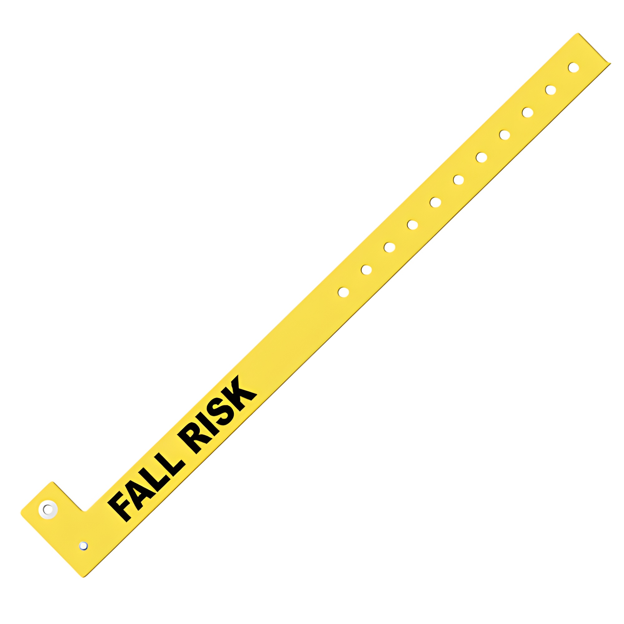 PS-FALLRISK-YEL - Zebra Fall Alert Wristbands [Non-Perforated]