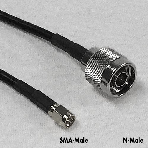 RFMAX PT240 Type Low Loss Coax Cable [100 Feet] PT240-100-SNM-SSM