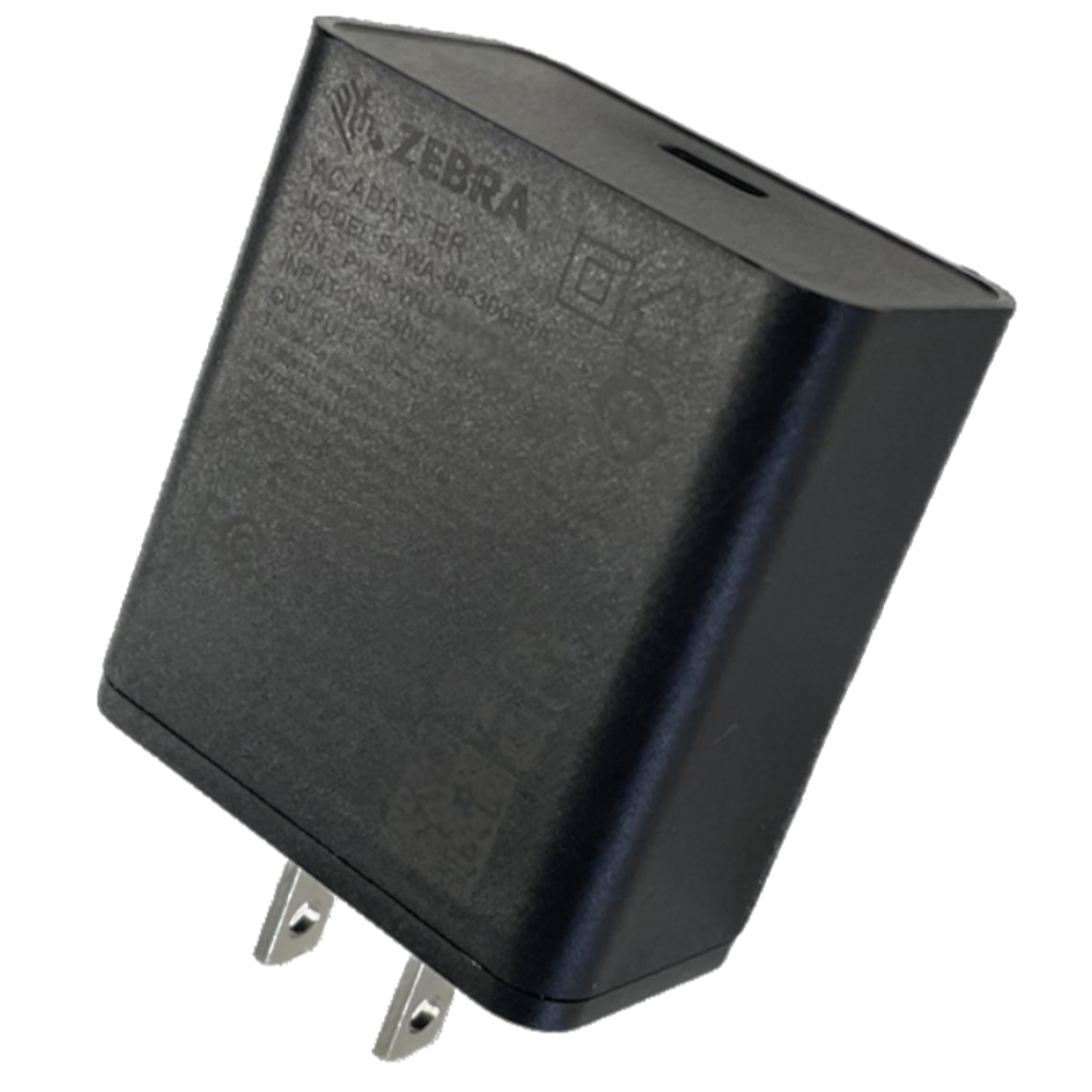 Zebra USB-C Power Supply Adaptor w/Plug PWR-WUA5V45W1US