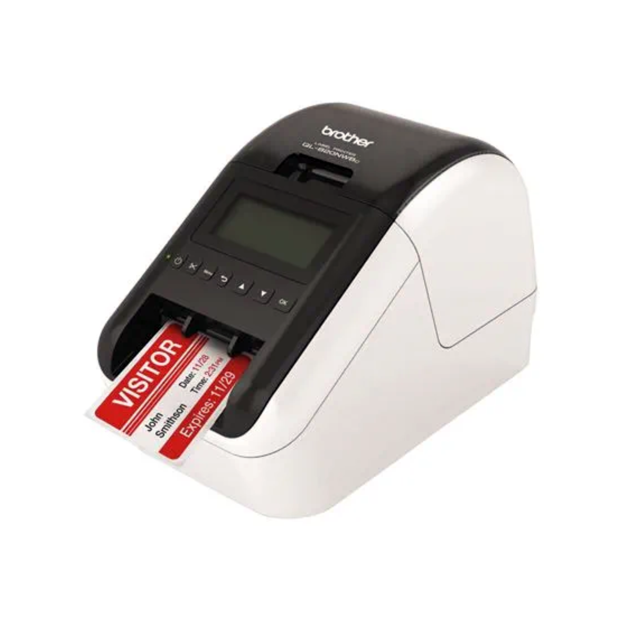 Brother Mobile QL-820NWBC Desktop Printer [Cutter, WIFI, Bluetooth] QL820NWBC