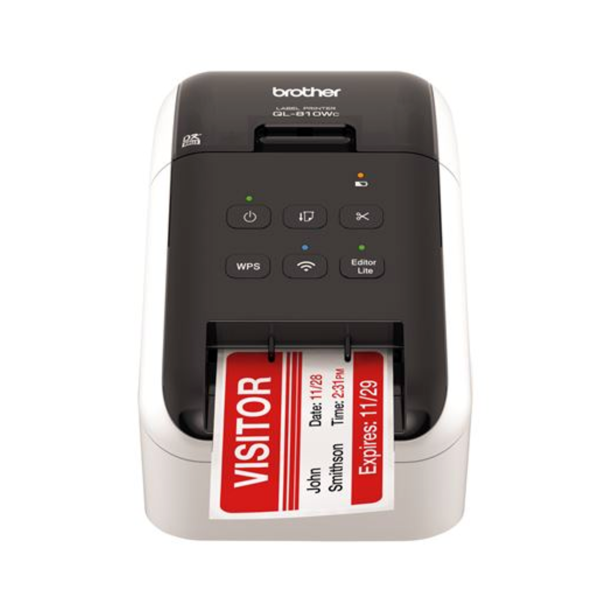 Brother Mobile QL-810WC Desktop Printer [Cutter, WIFI] QL810WC