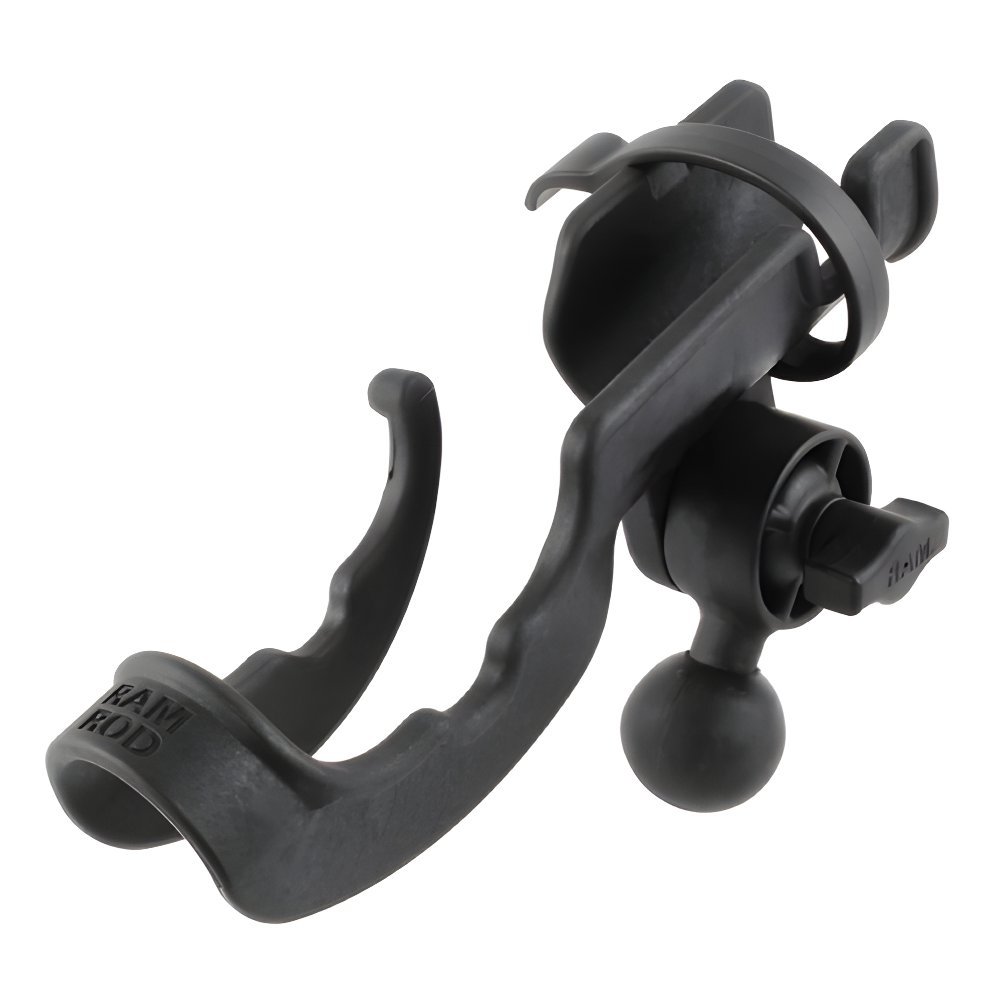 RAM ROD Fishing Rod Holder w/Ball RAM-117BU