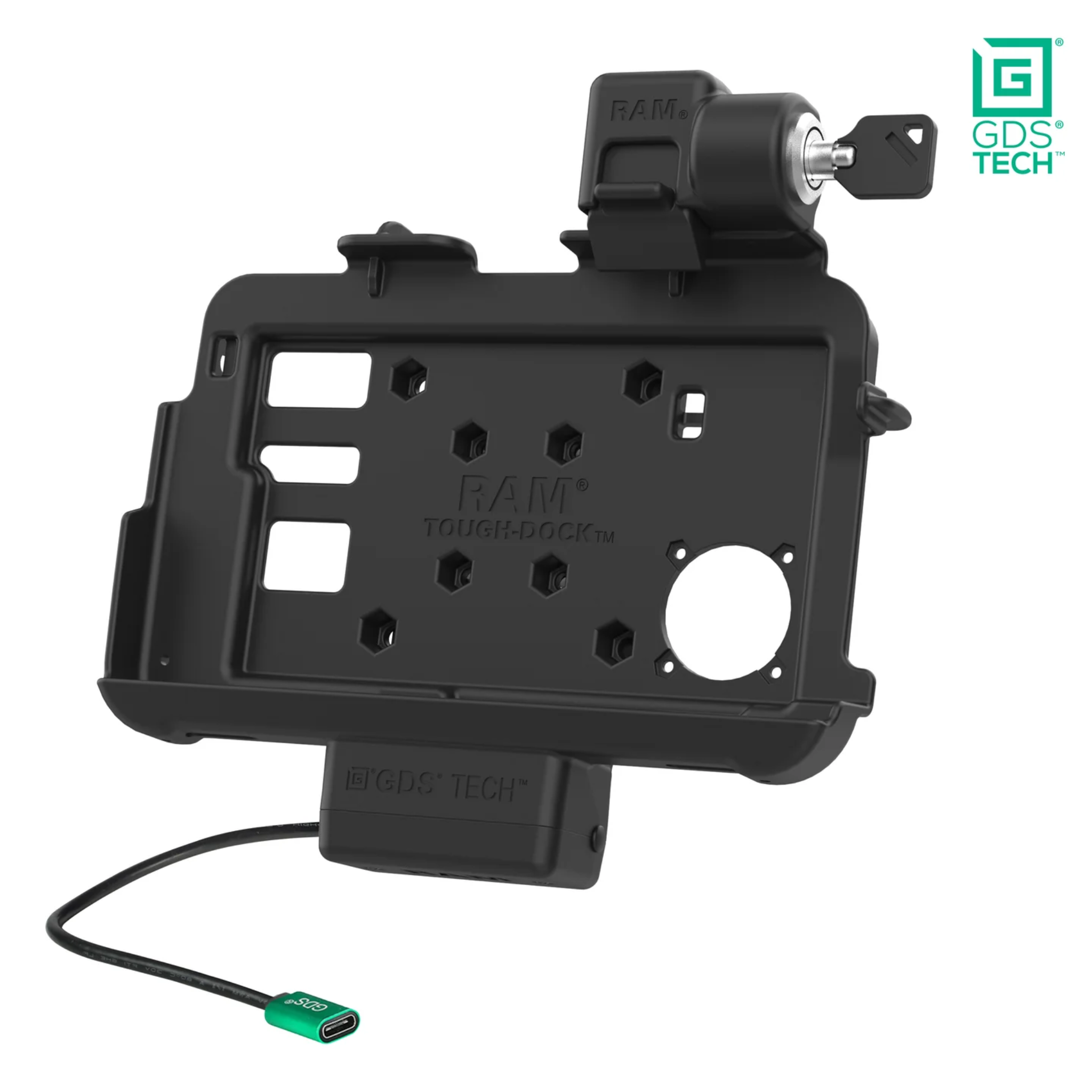 RAM Locking GDS Thin-Dock [Zebra ET401/ET4x 8"] RAM-GDS-DOCKL-ZE46PU