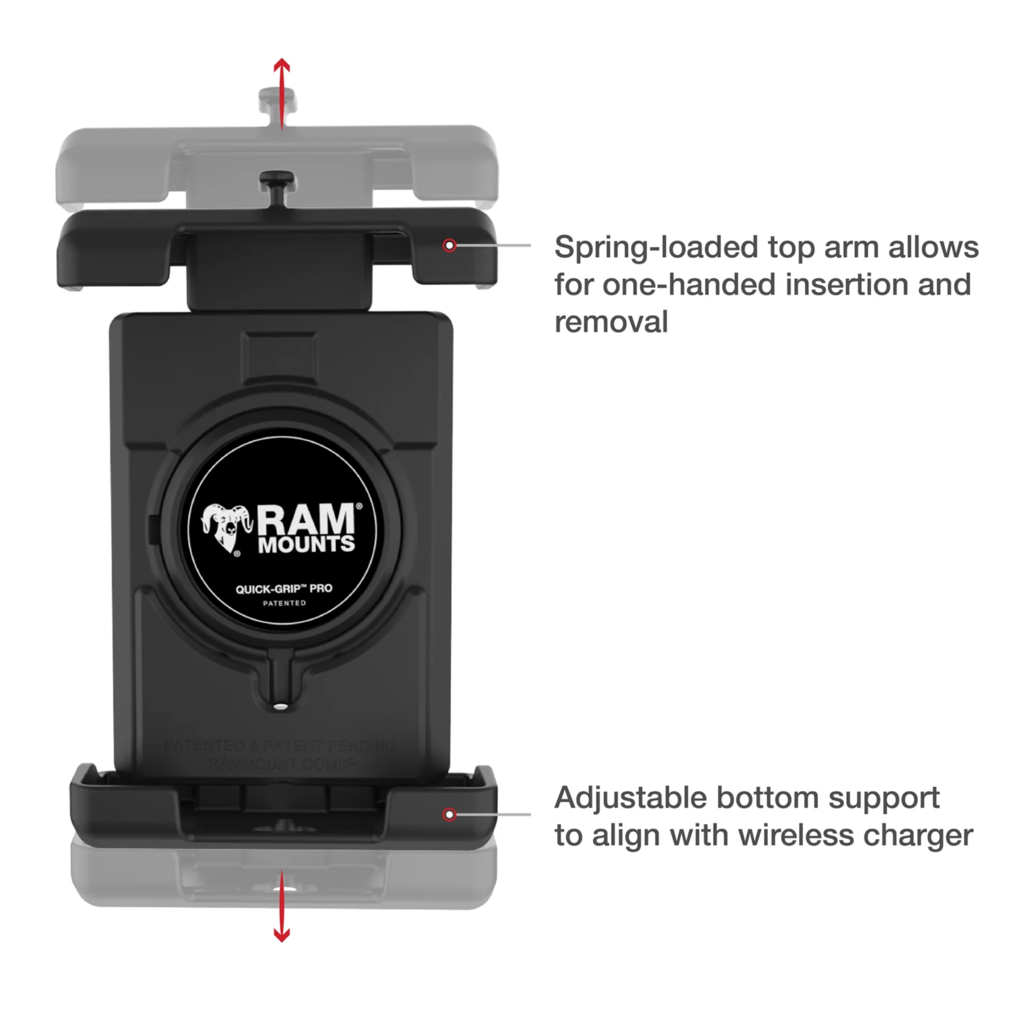 RAM Quick-Grip Pro XL Phone Holder RAM-HOL-PD7U