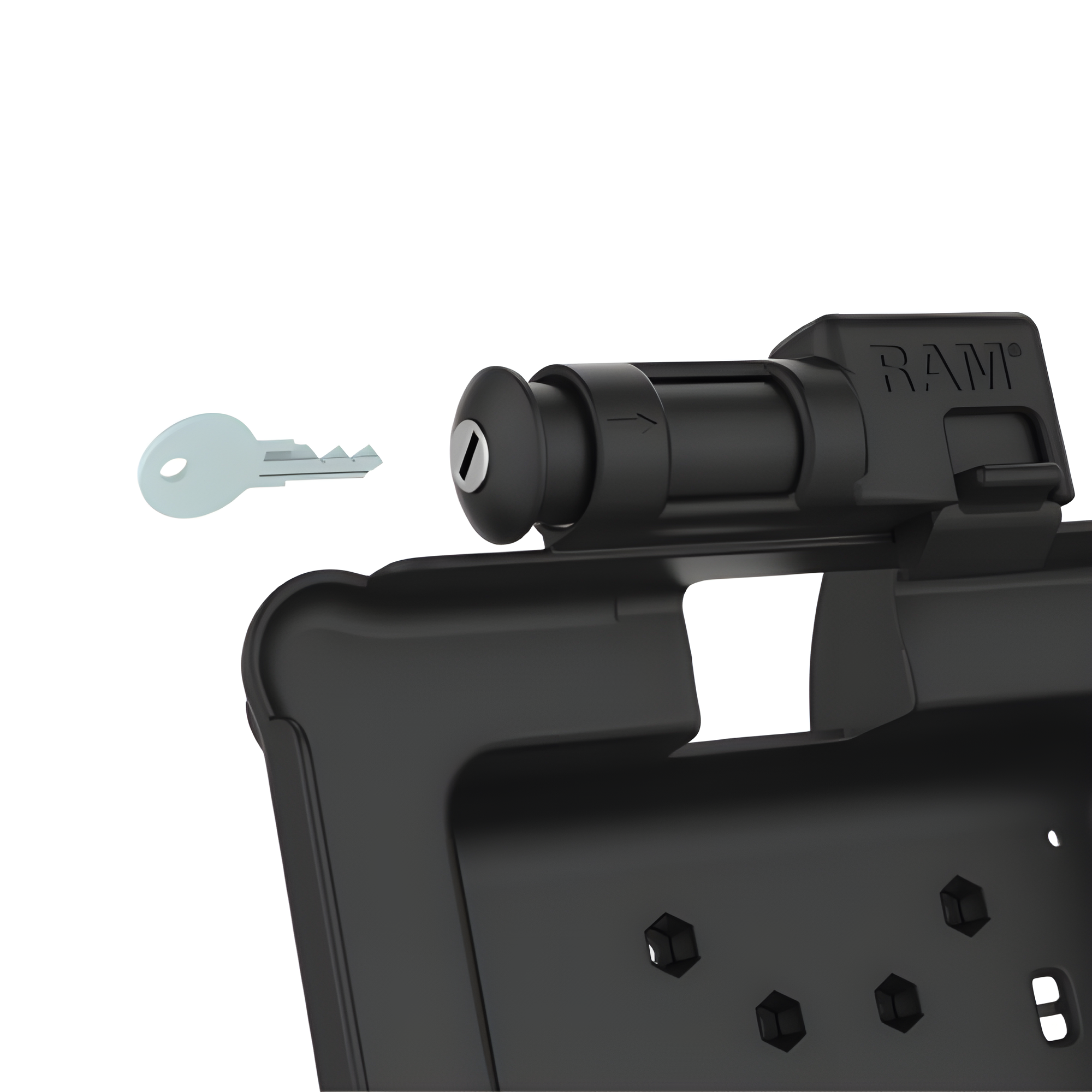 RAM GDS Key Locking Powered Dock [Zebra ET5x 10.1"] RAM-HOL-ZE11PKLU