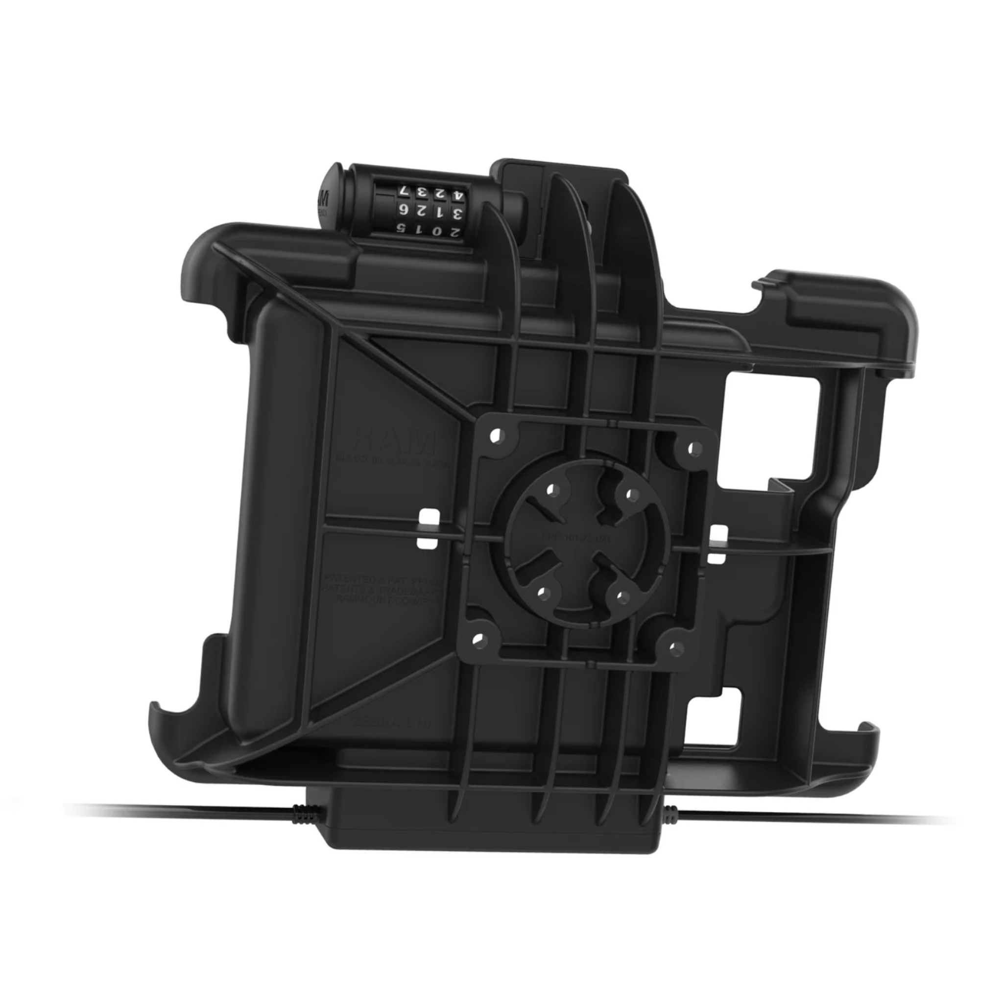Ram GDS Combo Locking Power + Dual USB Dock [Zebra XSLATE L10] RAM-HOL-ZE15PD2CLU