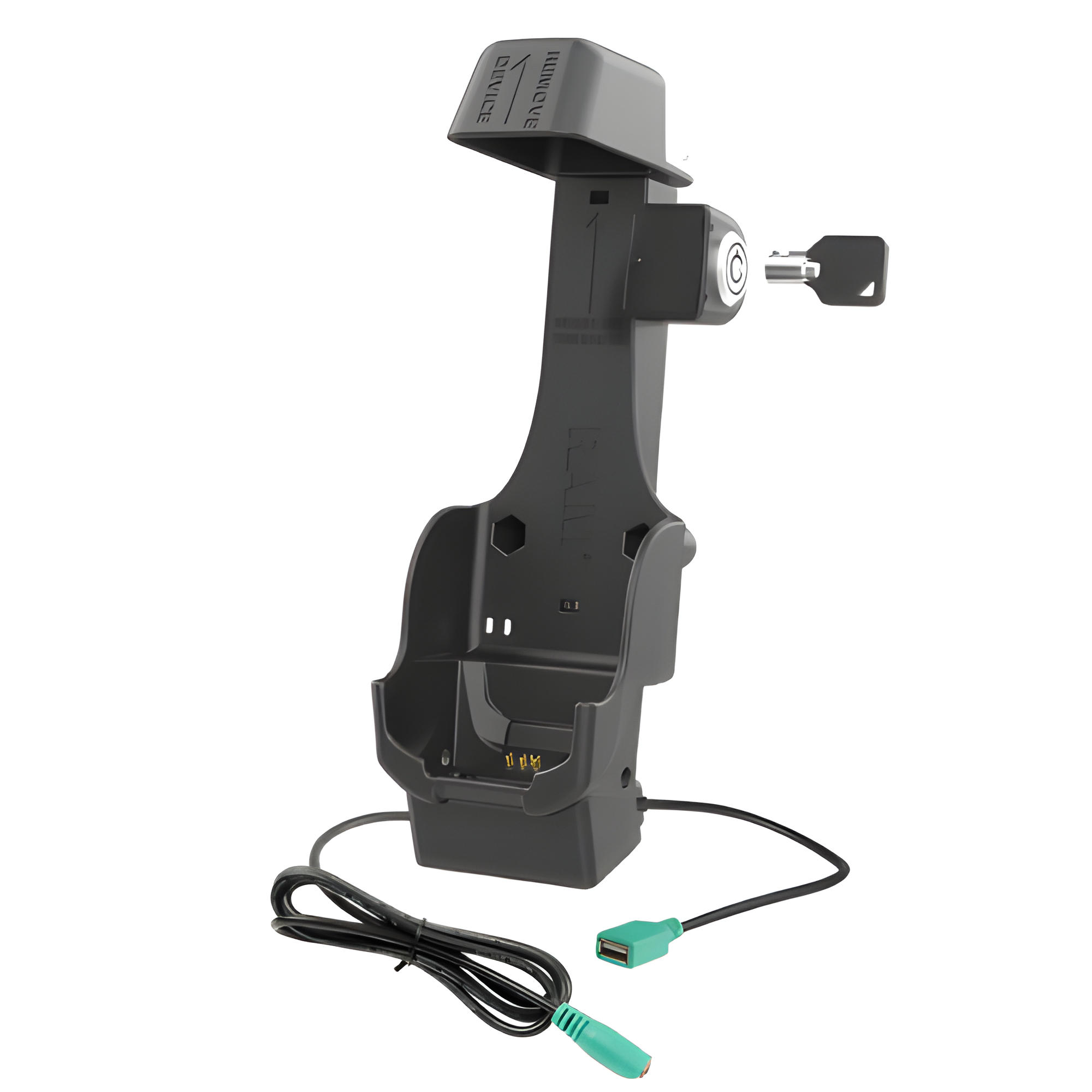 RAM Locking Powered Dock [Zebra TC8000/8300] RAM-HOL-ZE26PDHLU