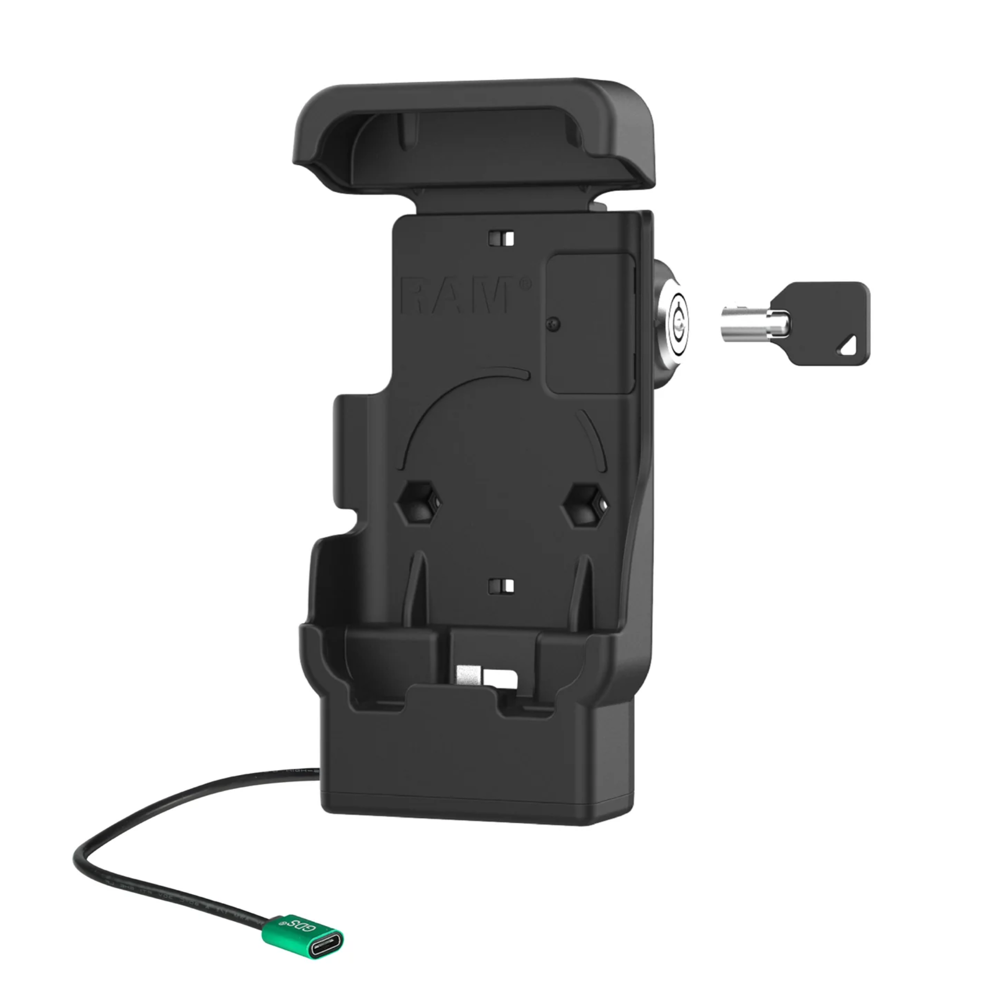 RAM Locking Powered Dock w/USB-C [Zebra TC701] RAM-HOL-ZE41KL-C-1U