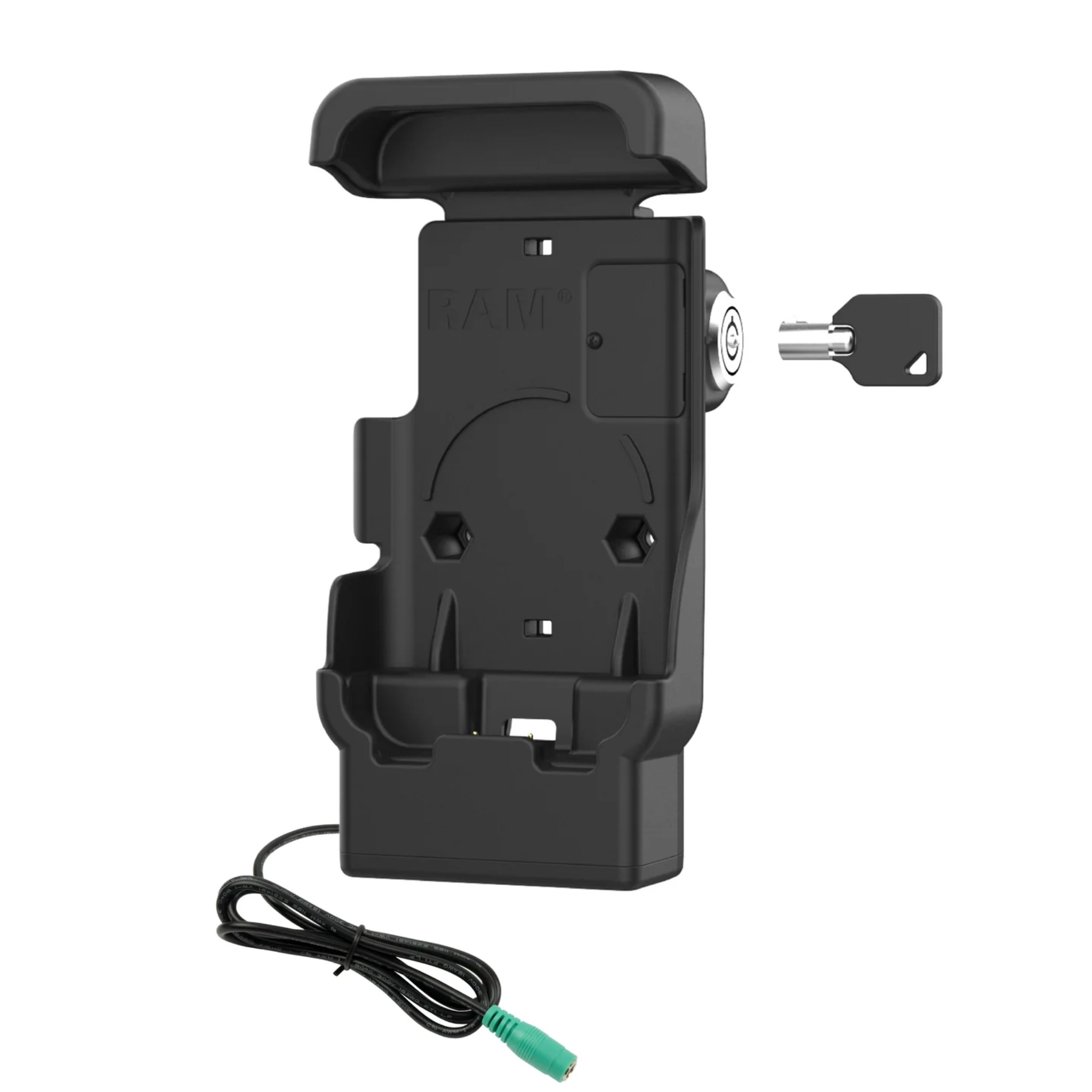 RAM Locking Powered Dock w/Pogo Pins [Zebra TC501] RAM-HOL-ZE41L-2U