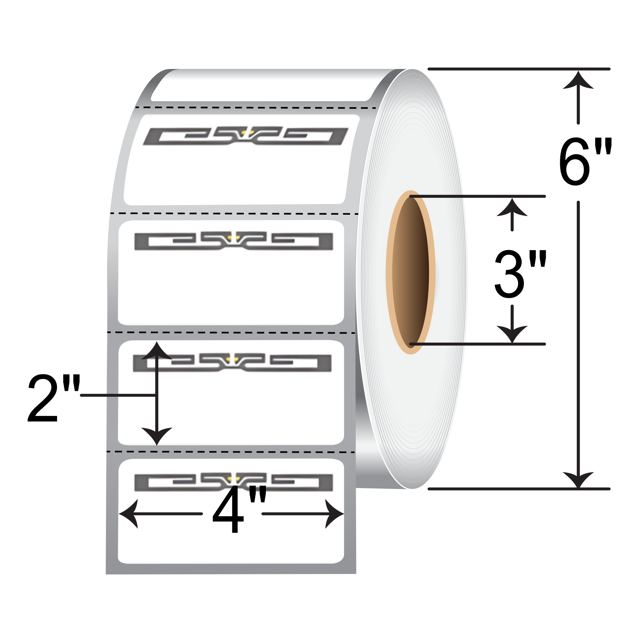 BarcodeFactory 4x2-inch RFID Labels RFT-4-2-AV1.2-PRIN-3