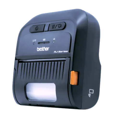 Brother Mobile RuggedJet Go 3055B Printer [w/Battery, NFC] RJ3055WB
