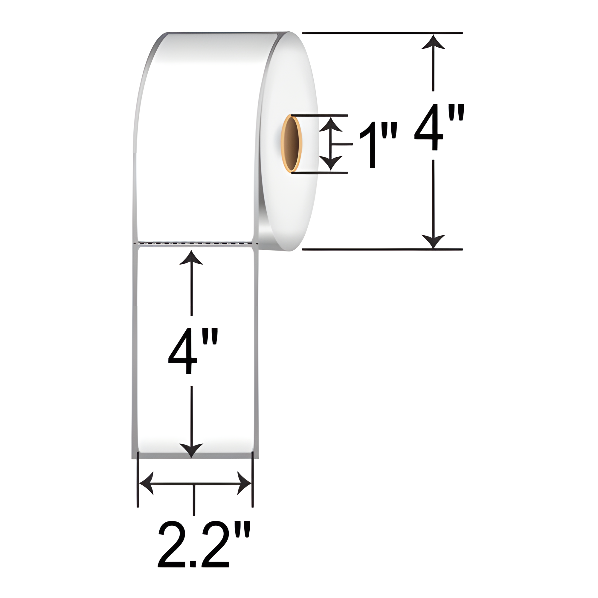 SATO 2.2x4  DT Label [Freezer, Perforated] SR10LD-20519