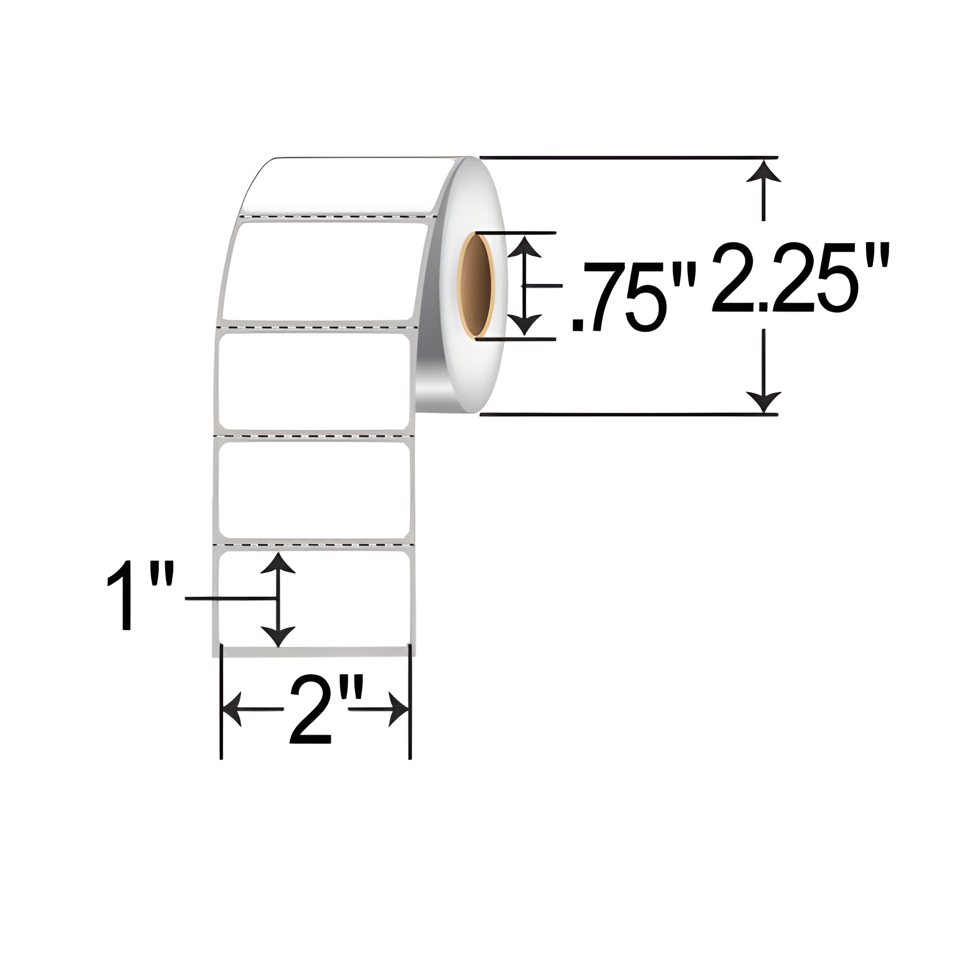 Honeywell 2 x 1 DT Film Label E25764
