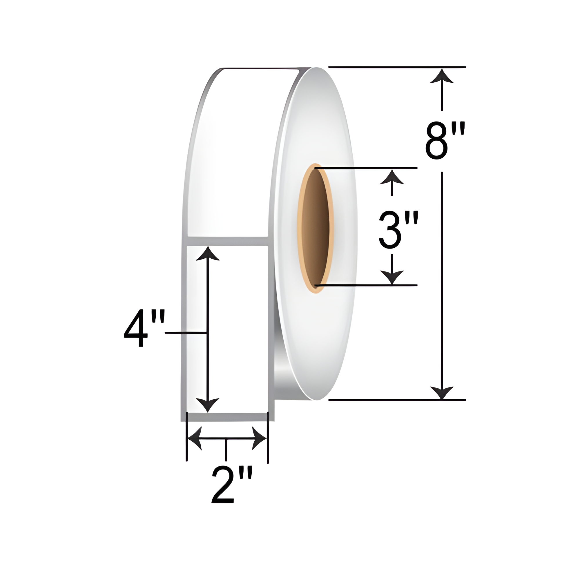 Toshiba 2x4  TT Label [Perforated] LTS020040R1ST-8