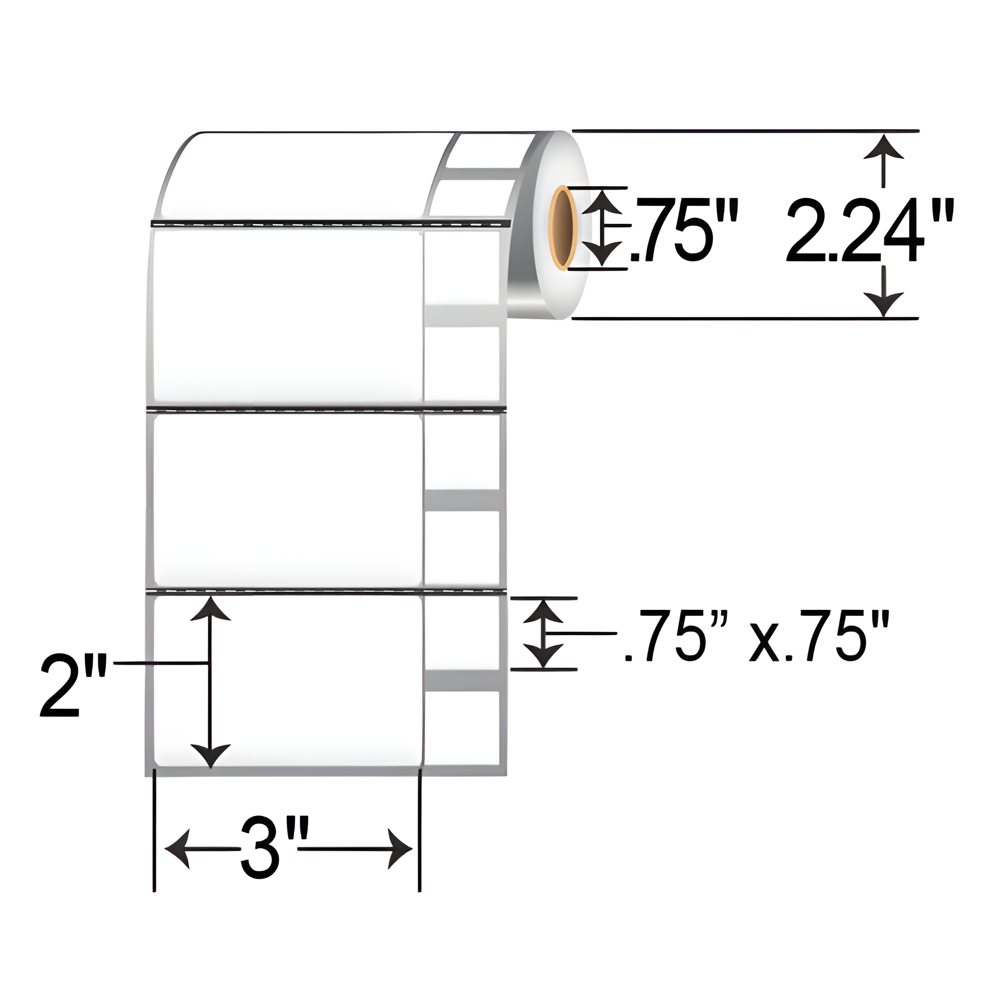 BCF 3.75x2 DT Label [SampleServe Only, Perforated, for Mobile] image