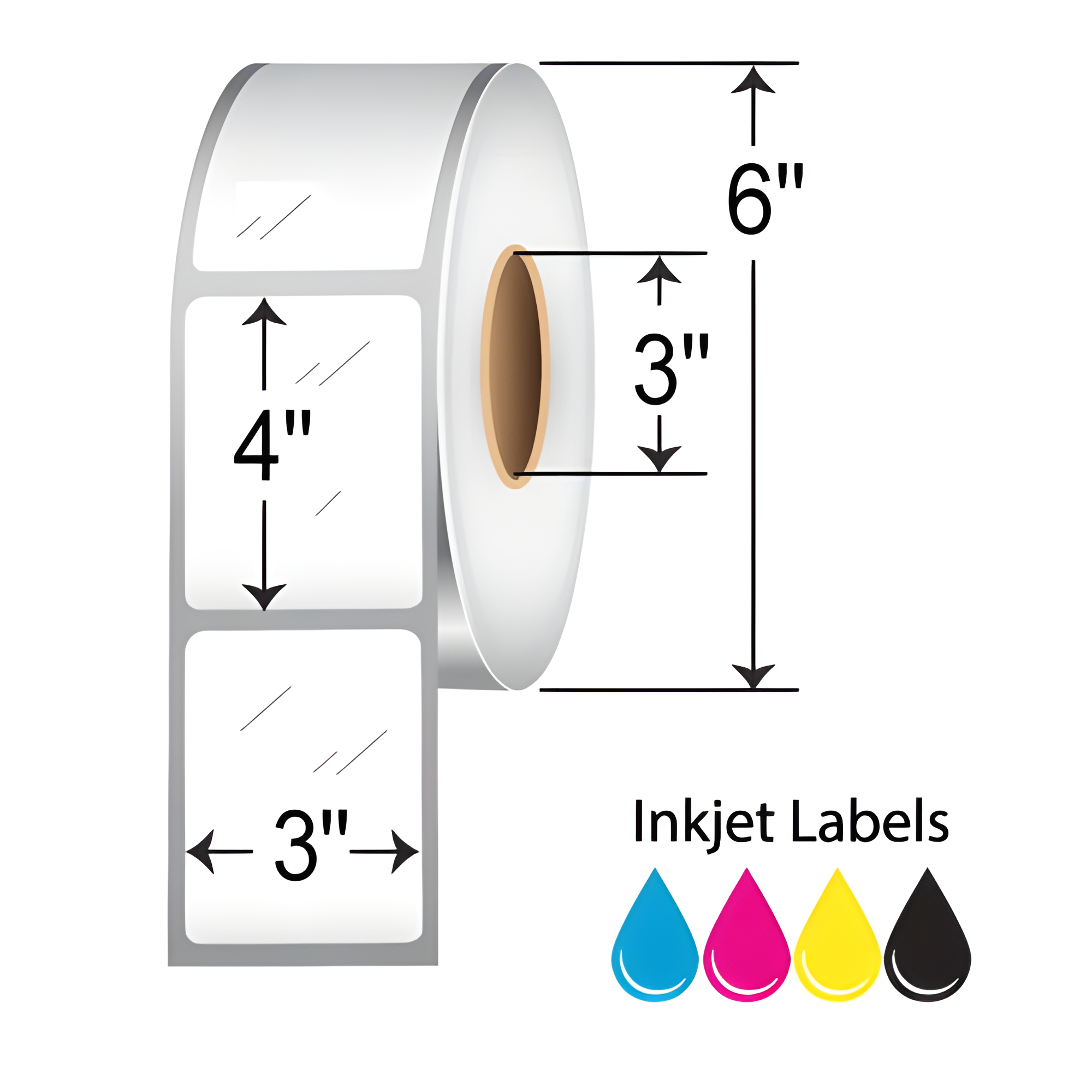 Primera 3x4 Premium Gloss Paper [Non-Perforated] 73318