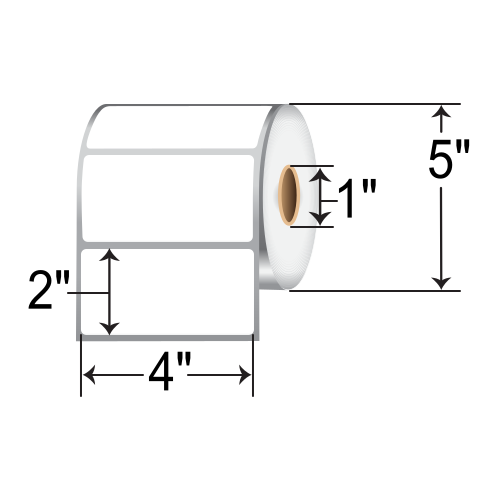 Zebra Z-Essentials 540T 4x2  TT Label 10043288
