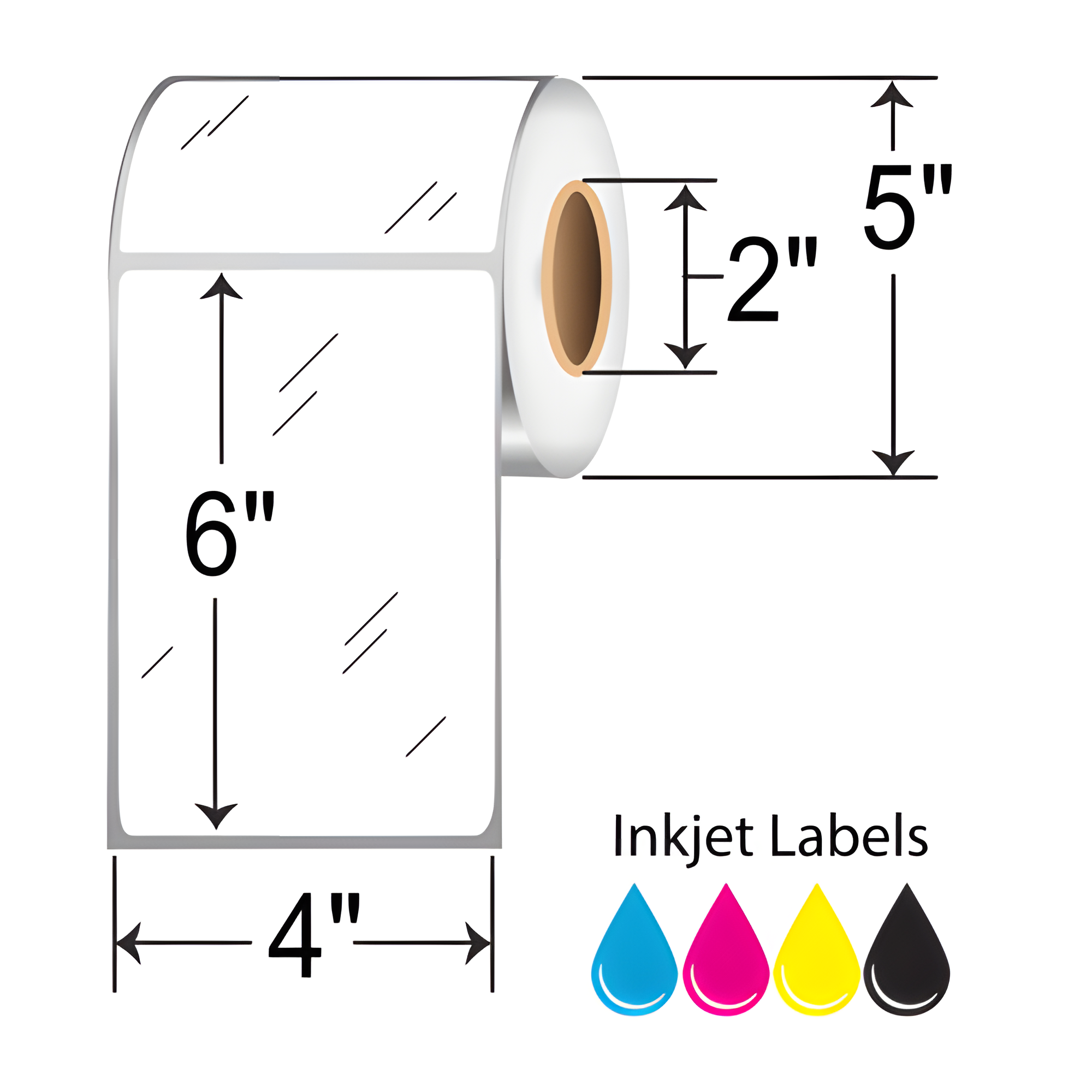 Primera 4x6 High Gloss Label [Non-Perforated] 074712