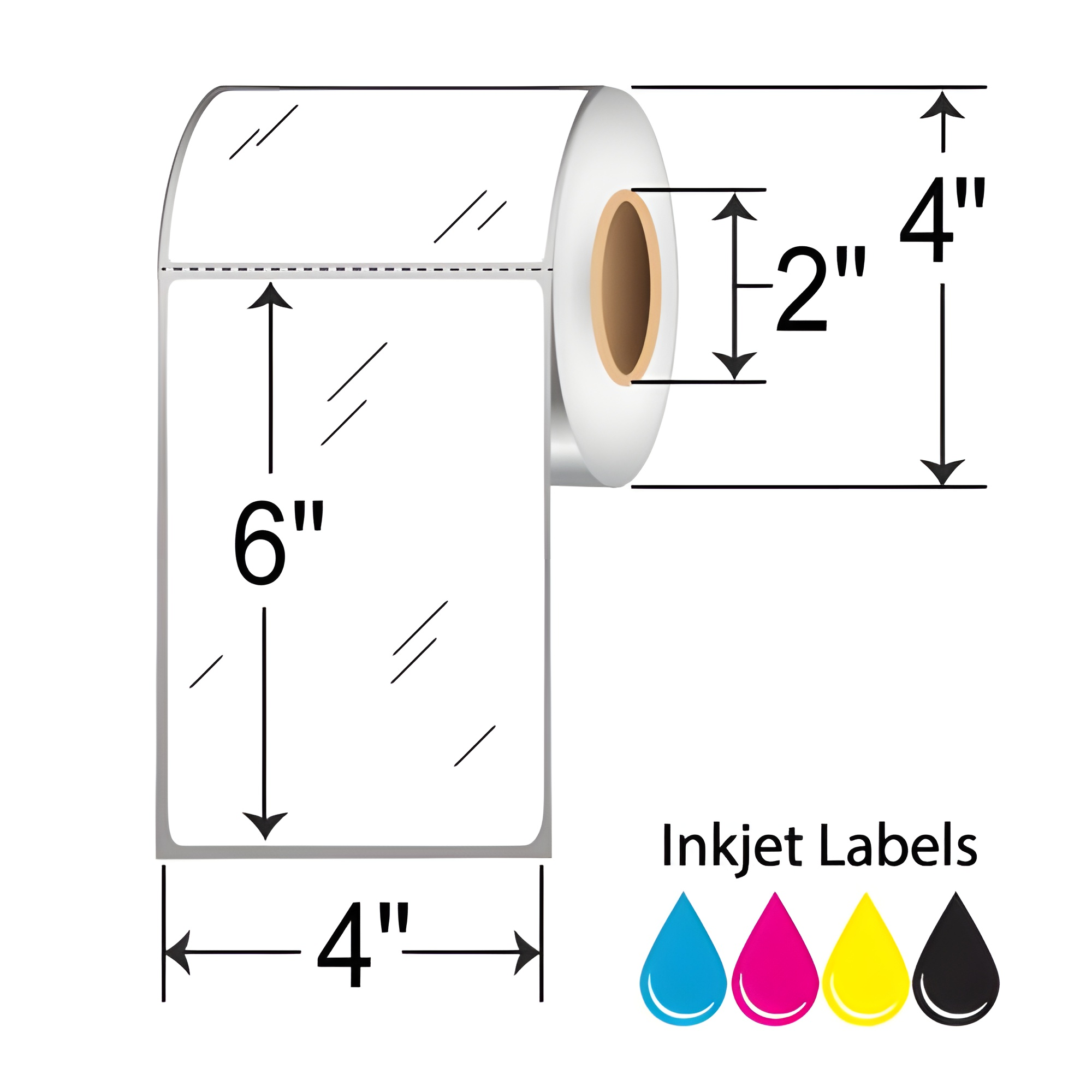 Sector9 4x6  Inkjet Label [Perforated] SCT-22017